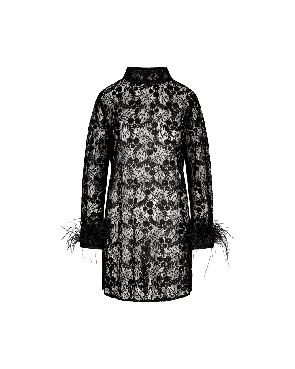 Iben Patti Lace Dress Black Kjole