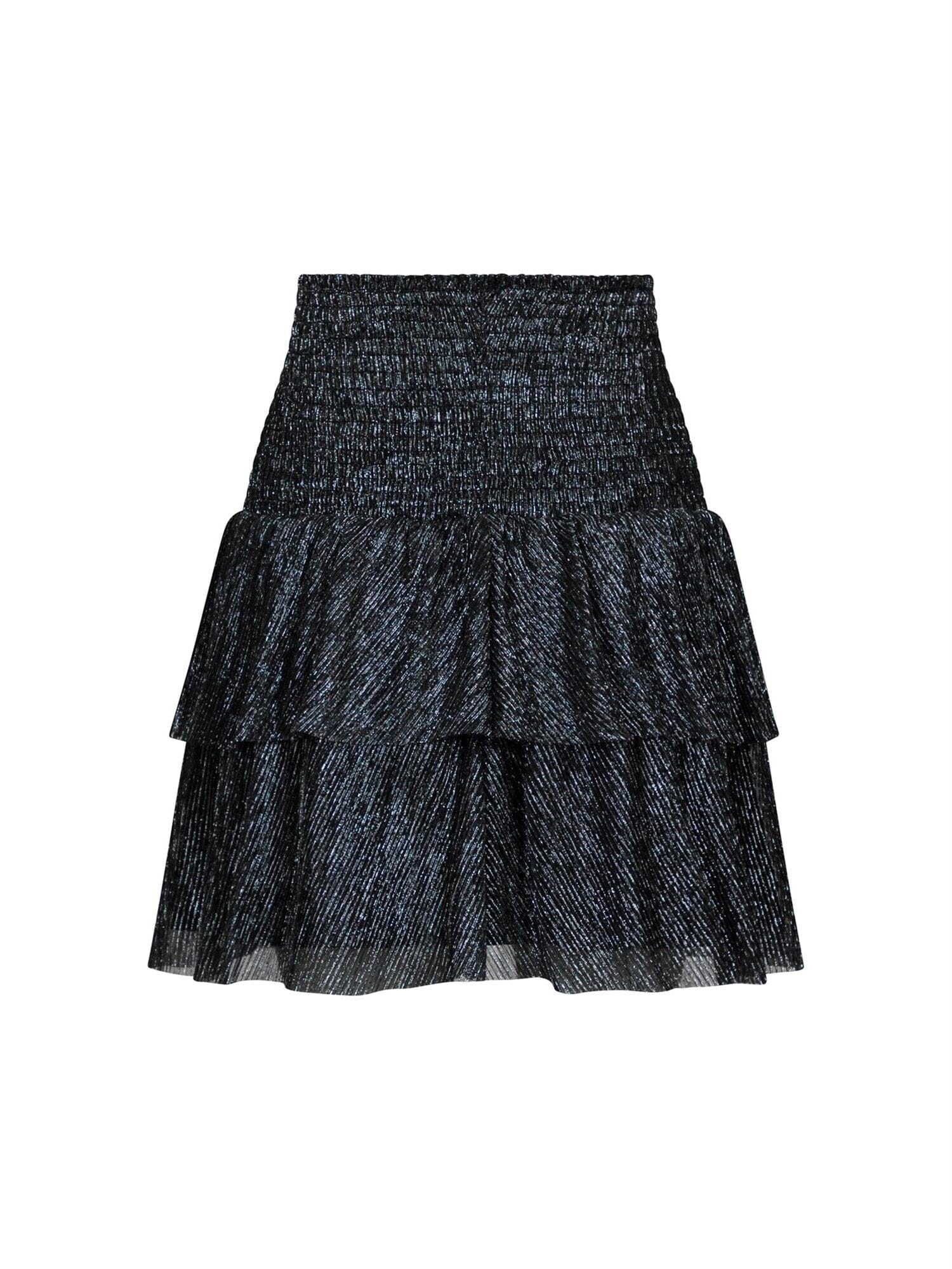 Neo Noir Carin Glitz Skirt Black Skjørt