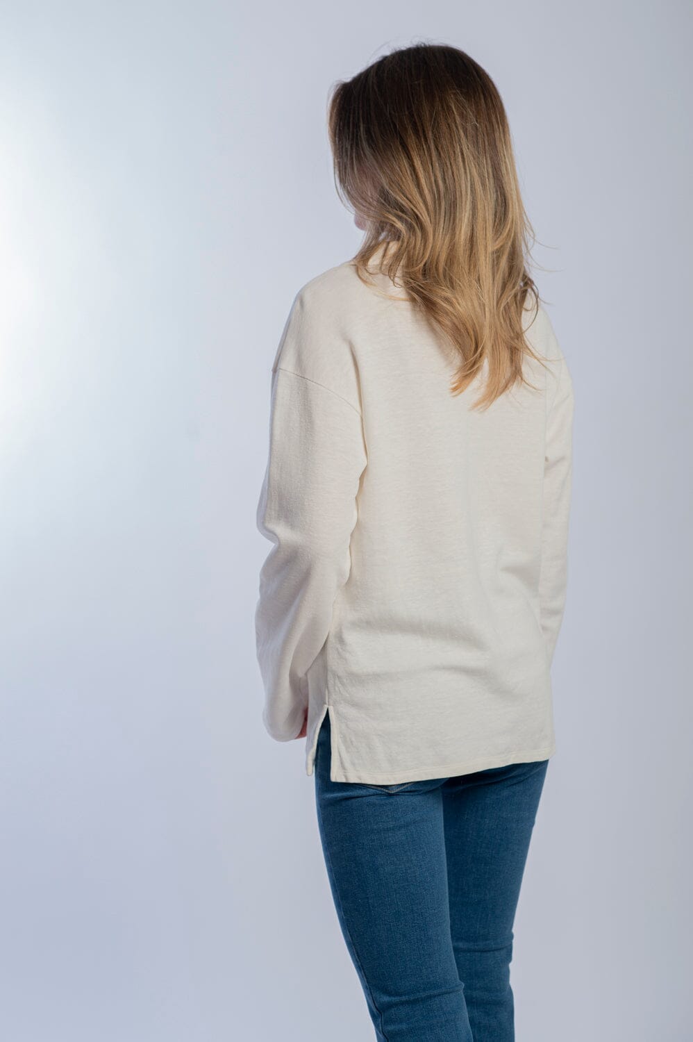 ArnieSays: Costeau Heavy Linen Offwhite Topp