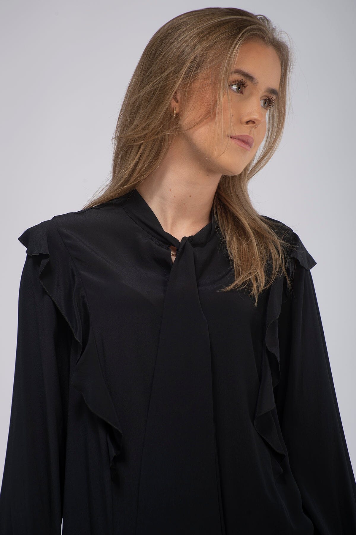 Dondup Dame Camicia Black Skjorte