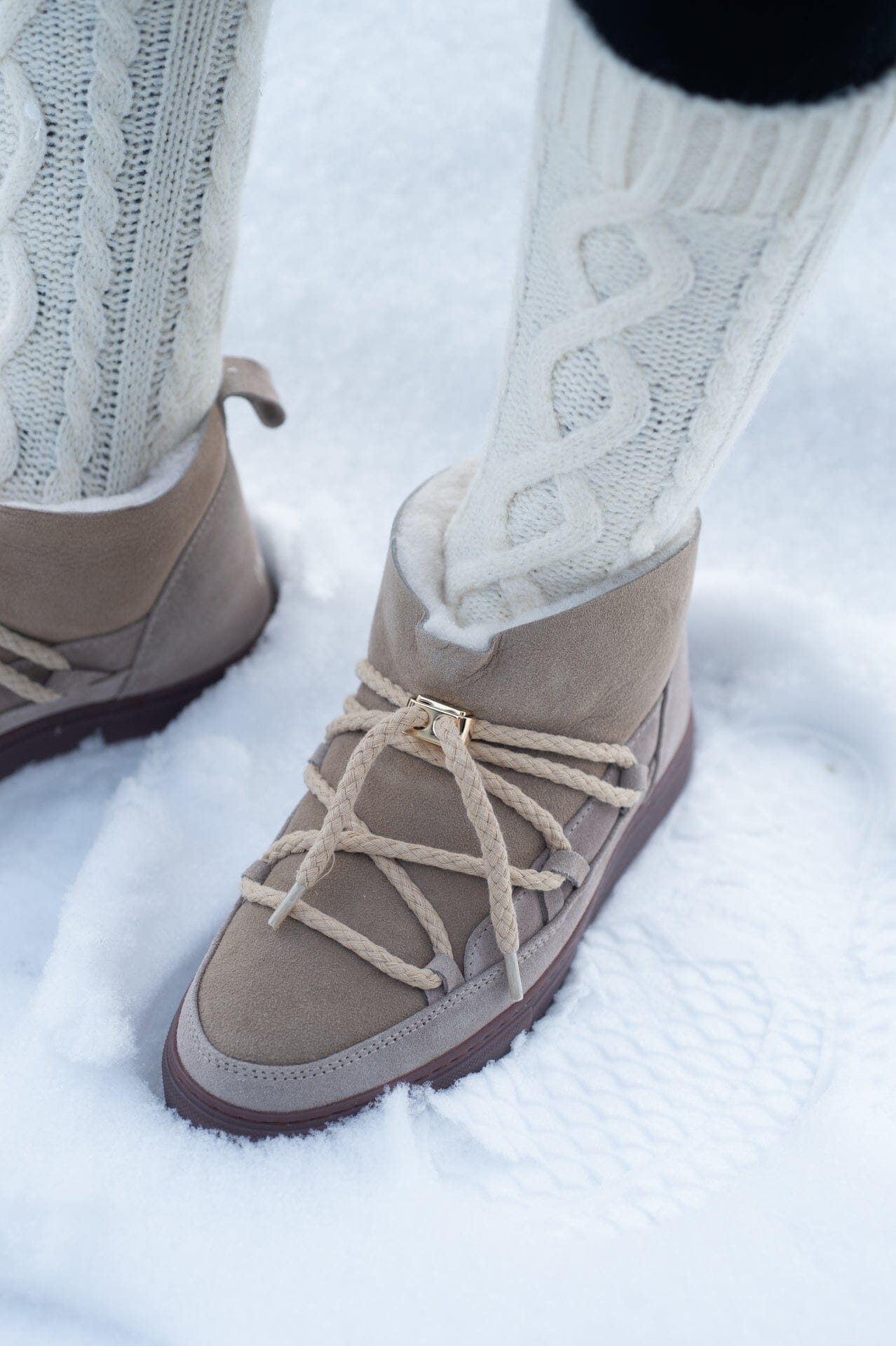 Inuikii Classic Low Beige Sko
