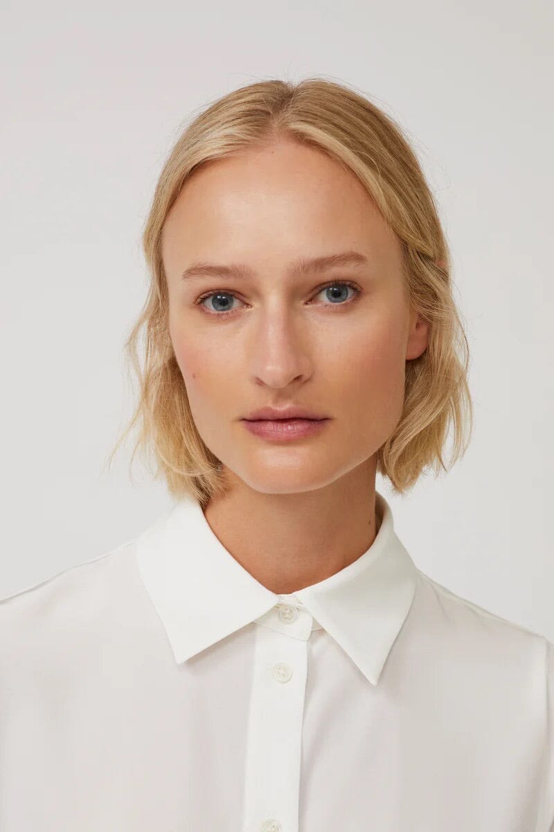 Framhus Adele White Bluse