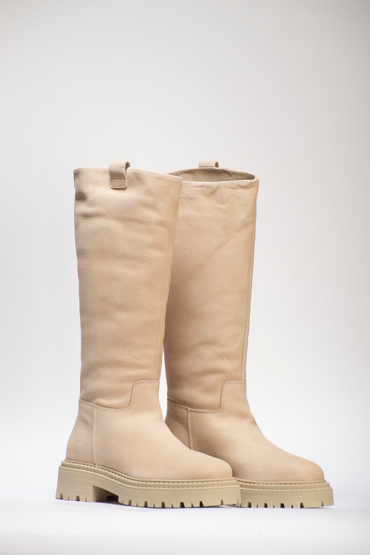 Pavement Tegan Nubuck Beige Nubuck Sko