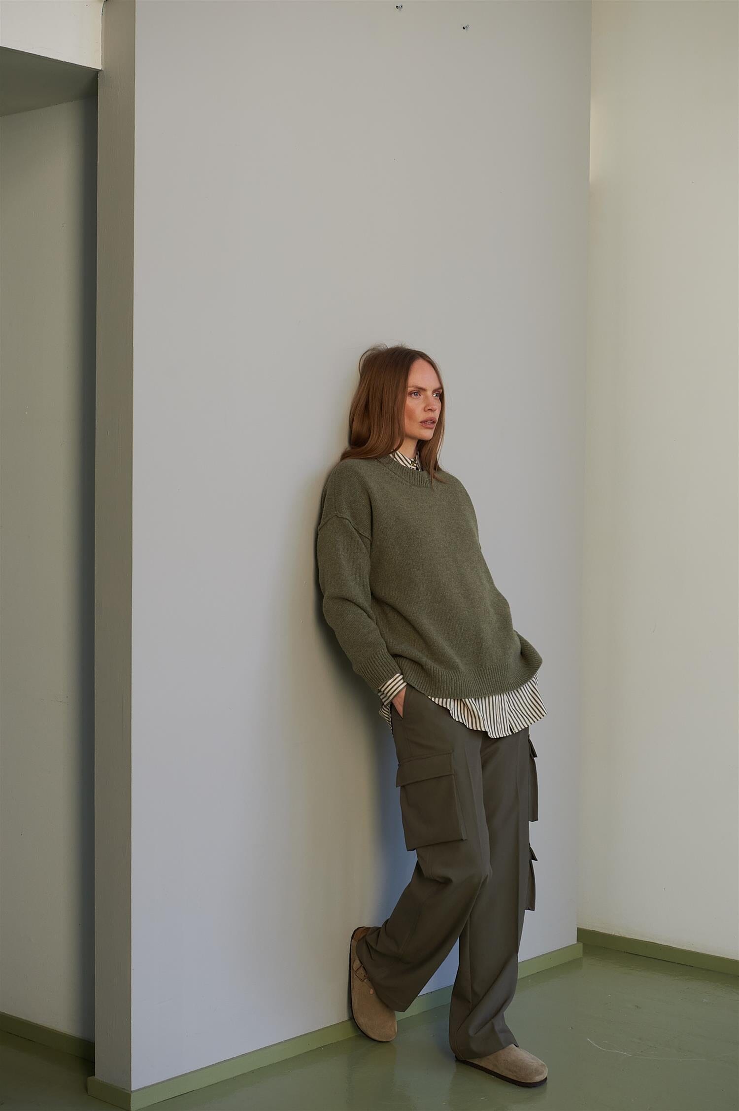 ArnieSays: Kayne Dusty Green Melange Genser