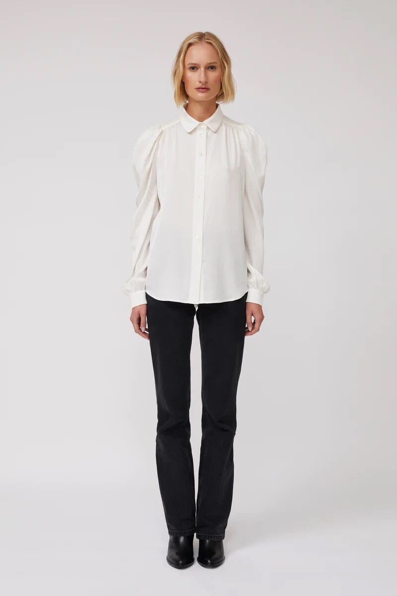 Framhus Harper White Bluse
