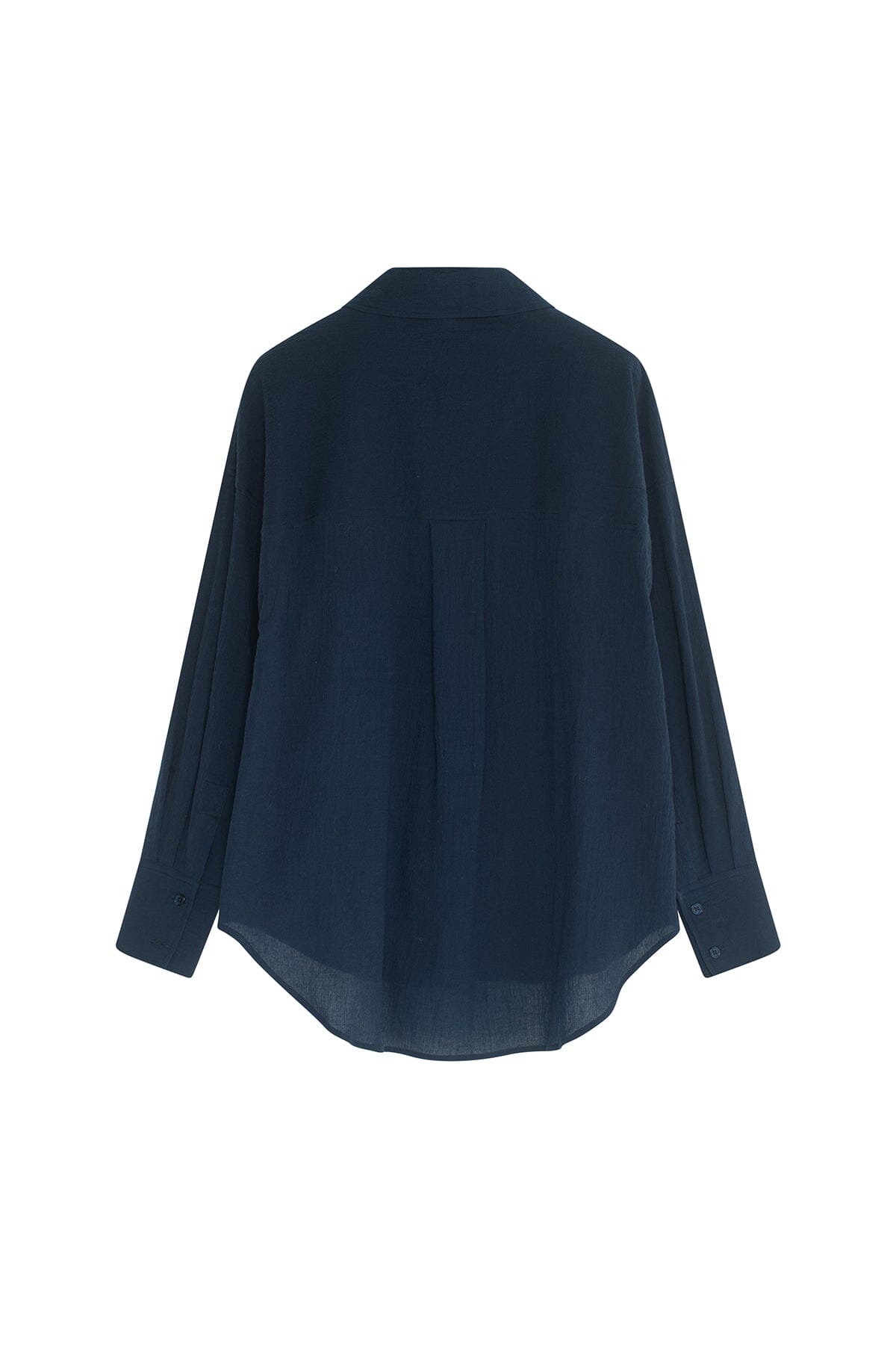 ArnieSays: Rocha Crinkled Dk Navy Skjorte