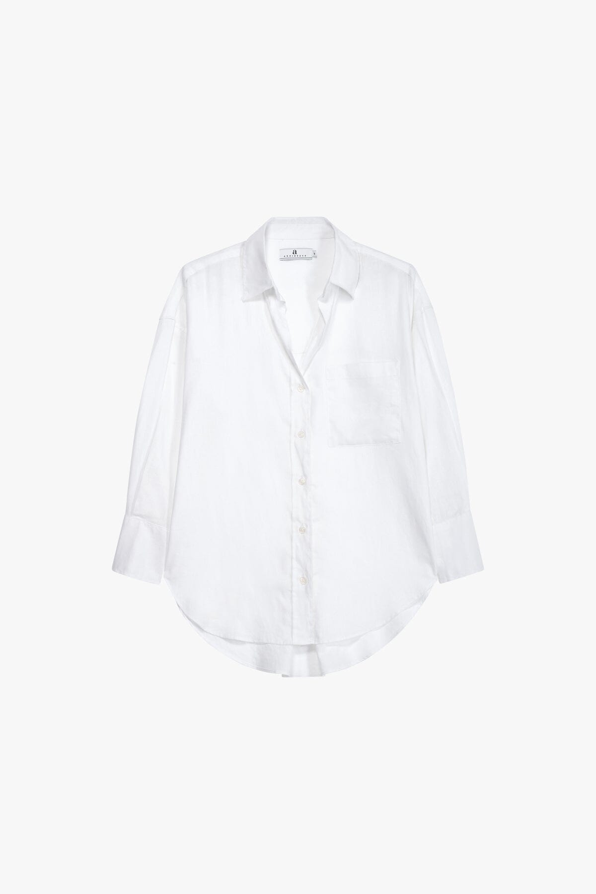 ArnieSays: Allen Linen Viscose White Skjorte