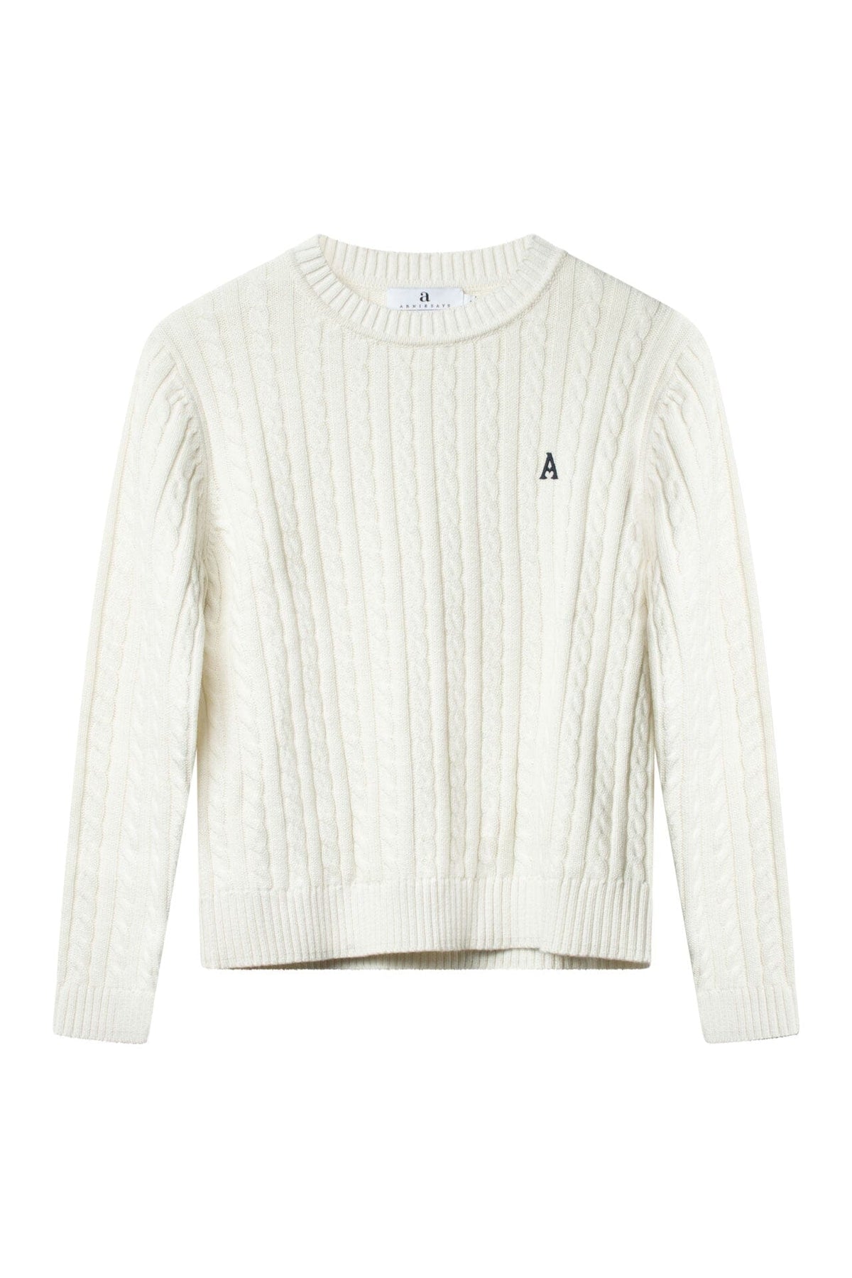 ArnieSays: LIVVY Cable Offwhite Genser