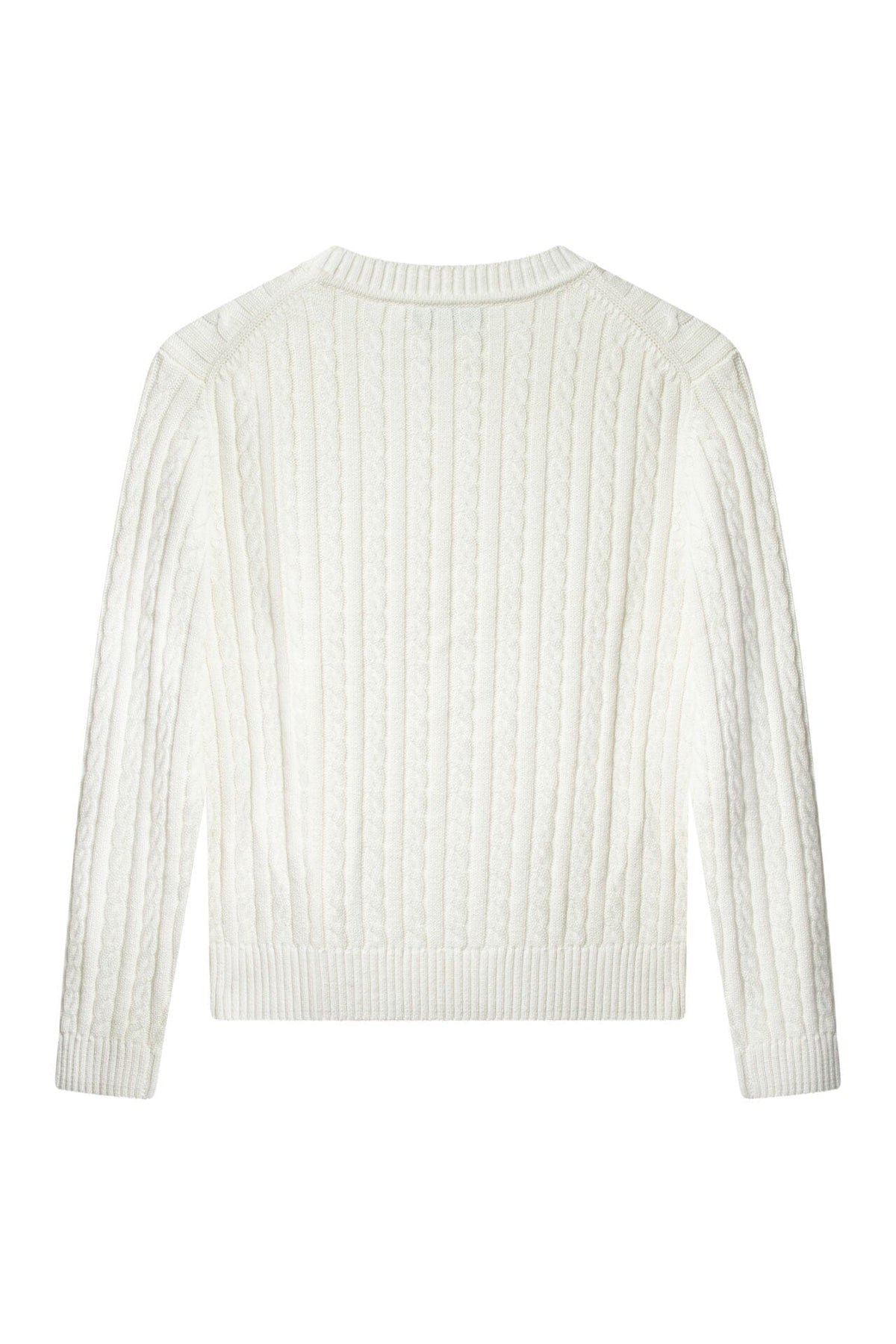 ArnieSays: LIVVY Cable Offwhite Genser