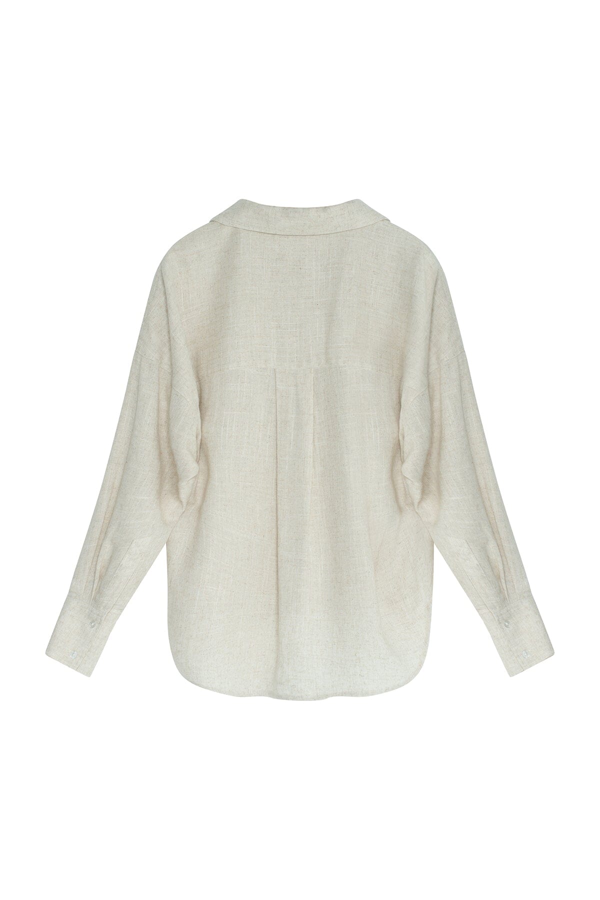 ArnieSays: Hills Linen Blend Ecru Melange Skjorte