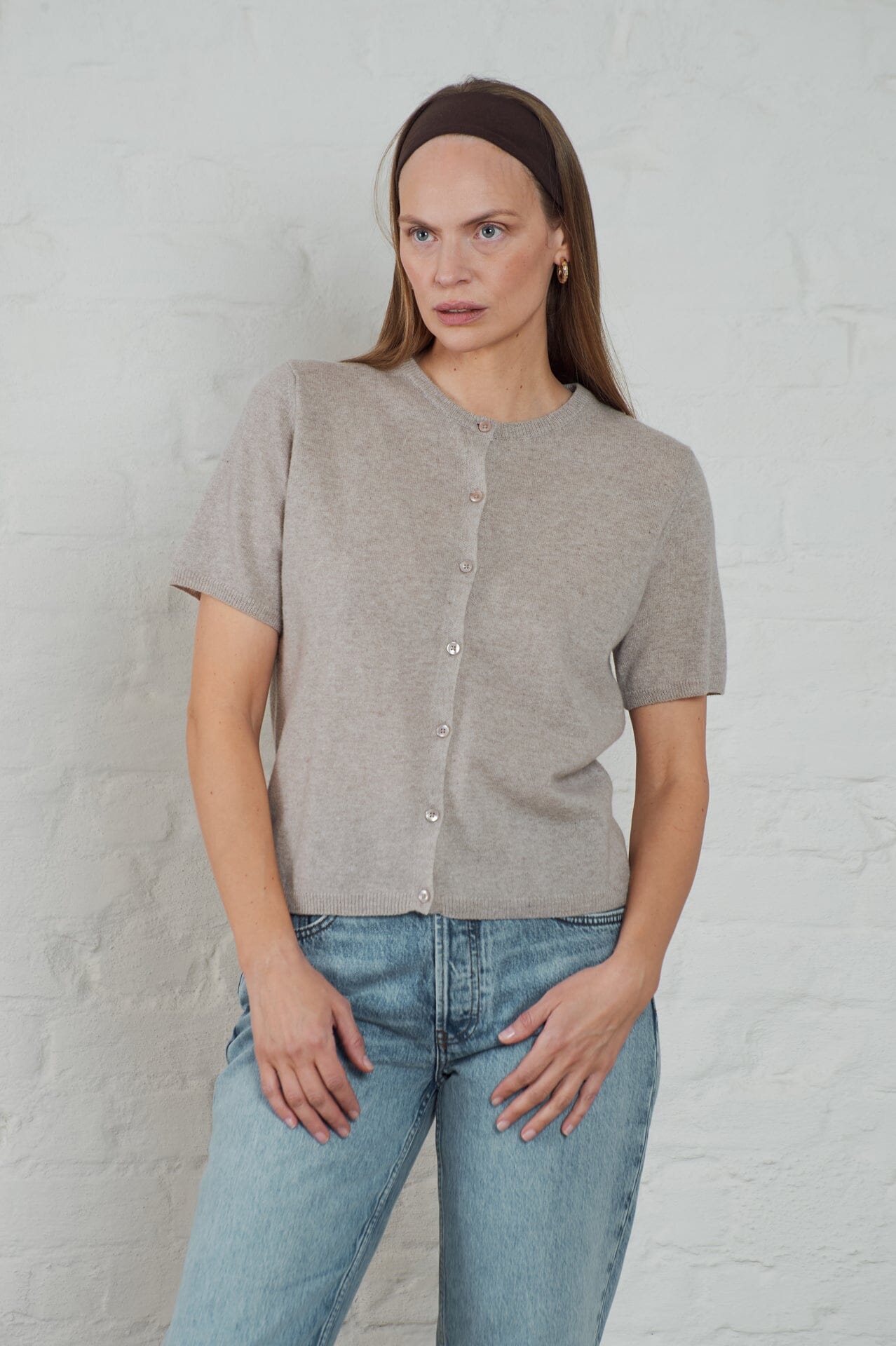 ArnieSays: Cedar Lt Beige Melange Genser