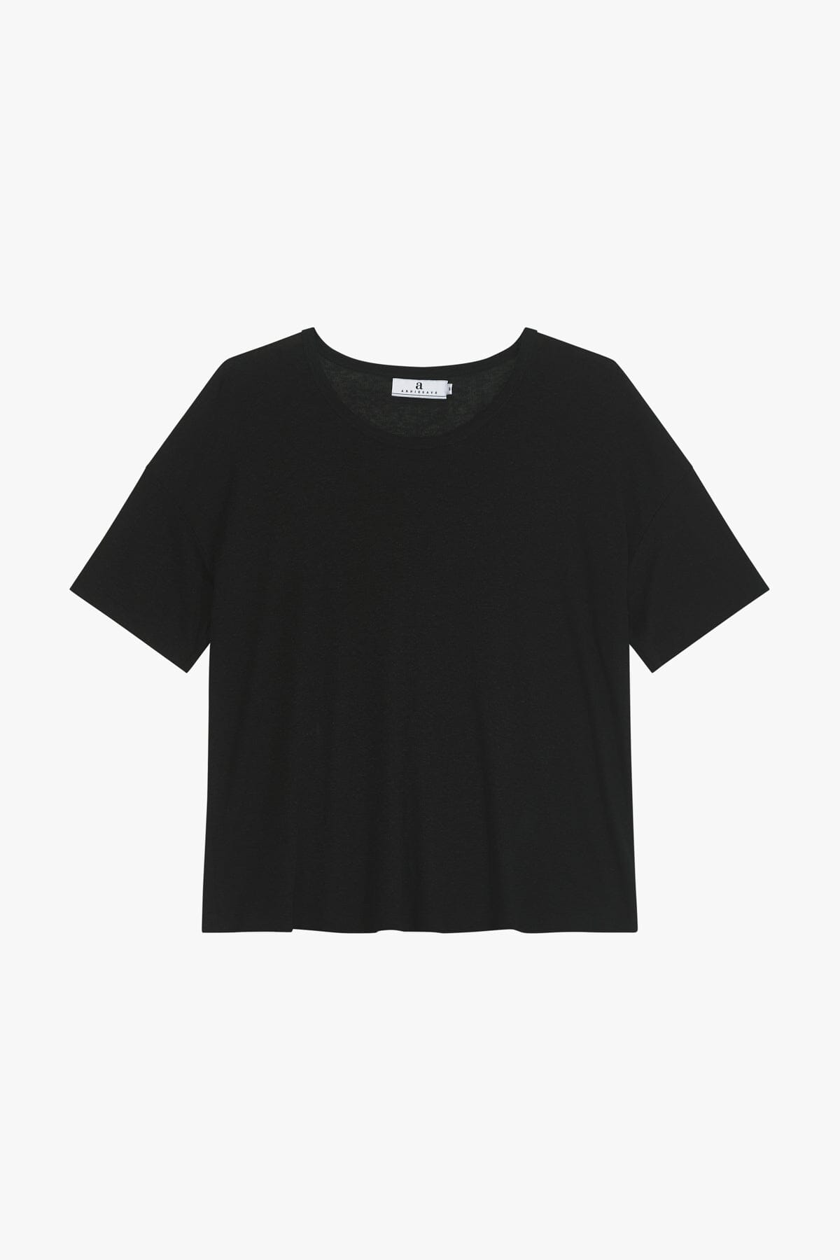 ArnieSays: Melis Linen Black T-shirt