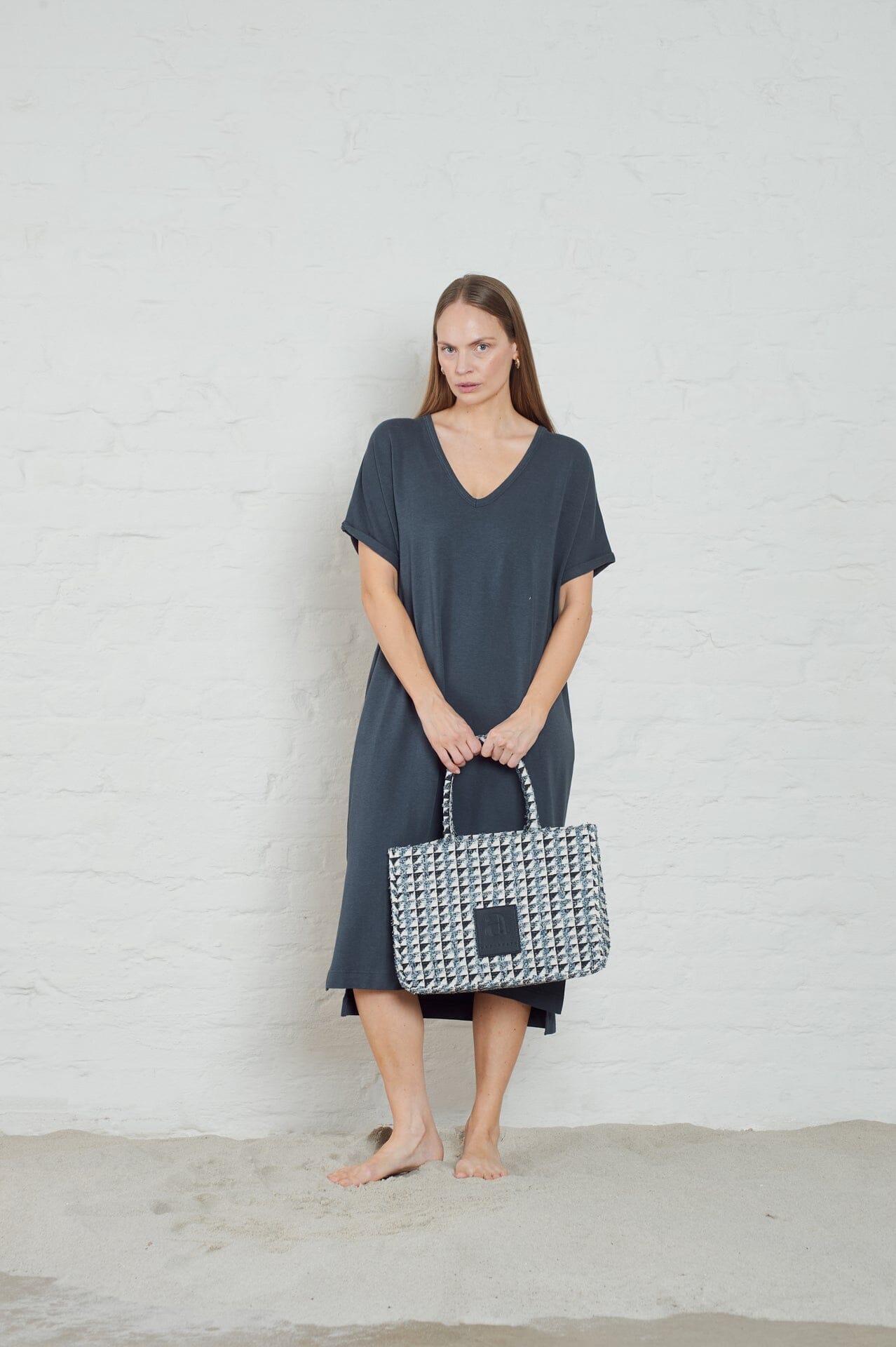 ArnieSays: Harper Tote Blue Square Tilbehør