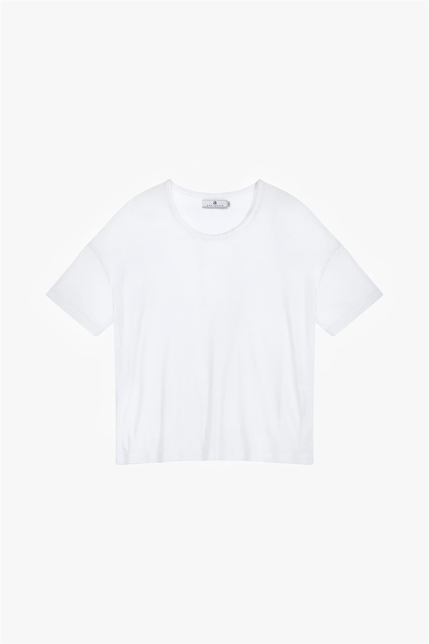 ArnieSays: Melis Linen White T-shirt
