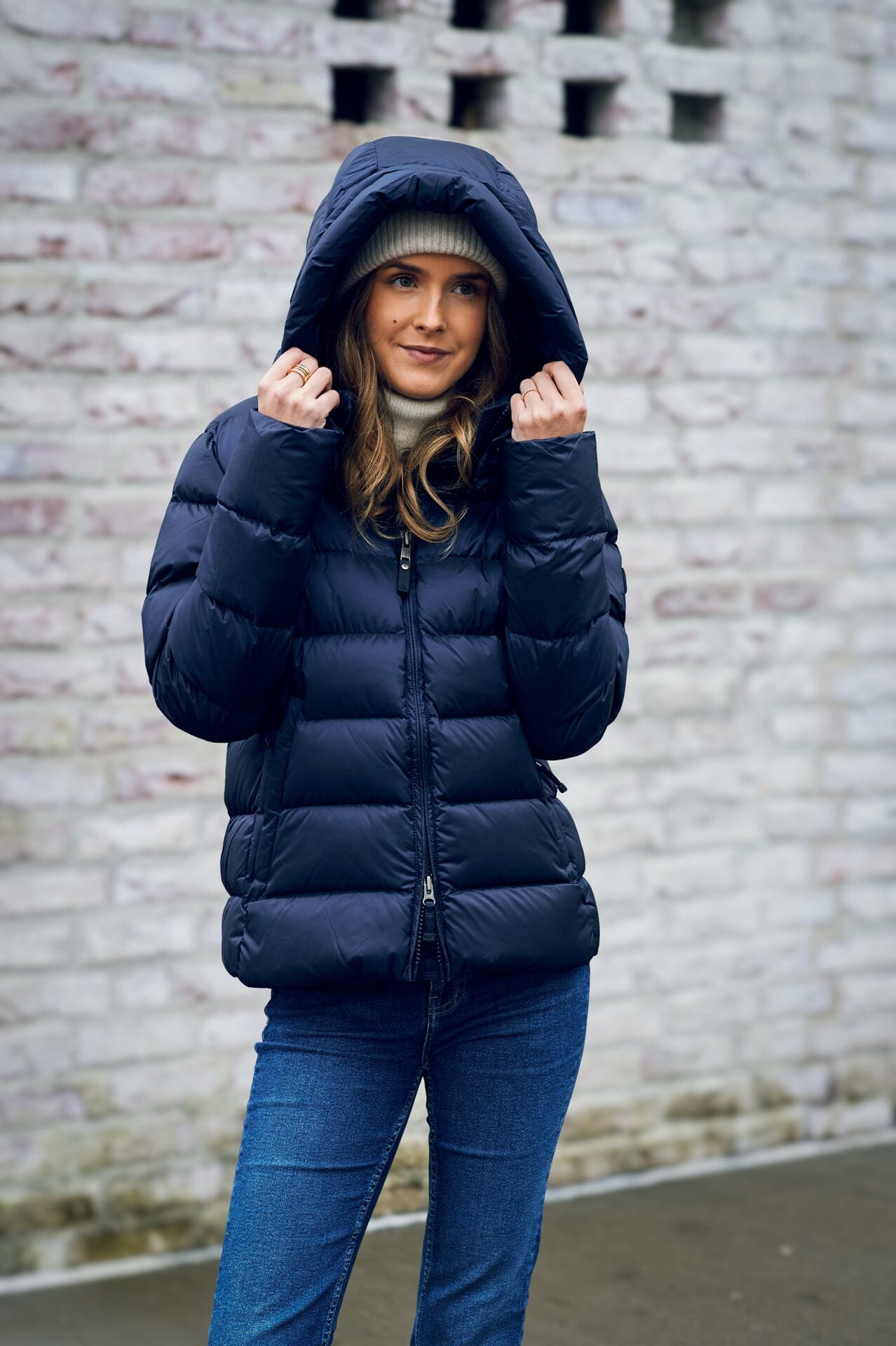 Cedrico Halley Short Jacket Navy Ytterplagg
