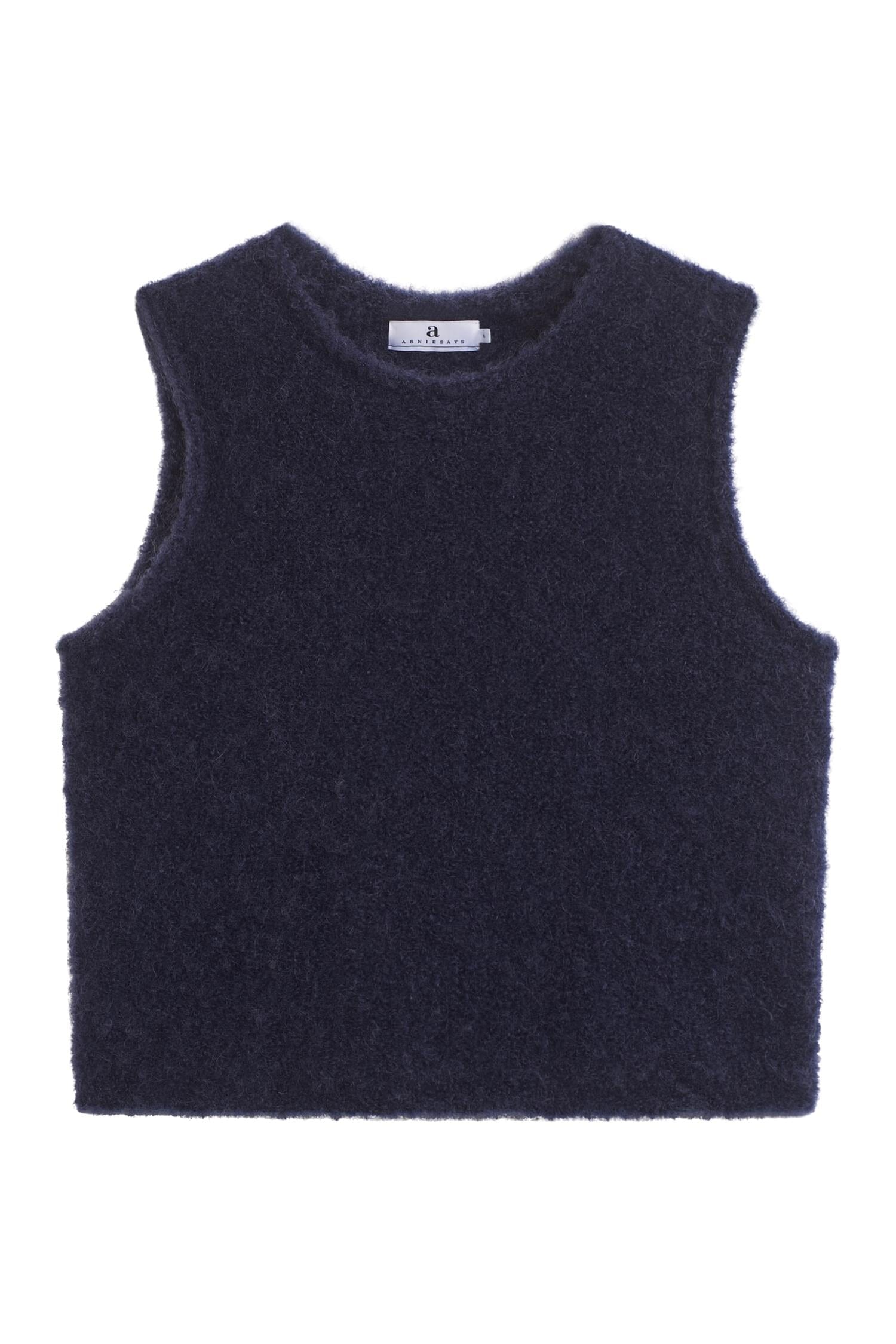ArnieSays: CRYSTAL Dk Navy Genser