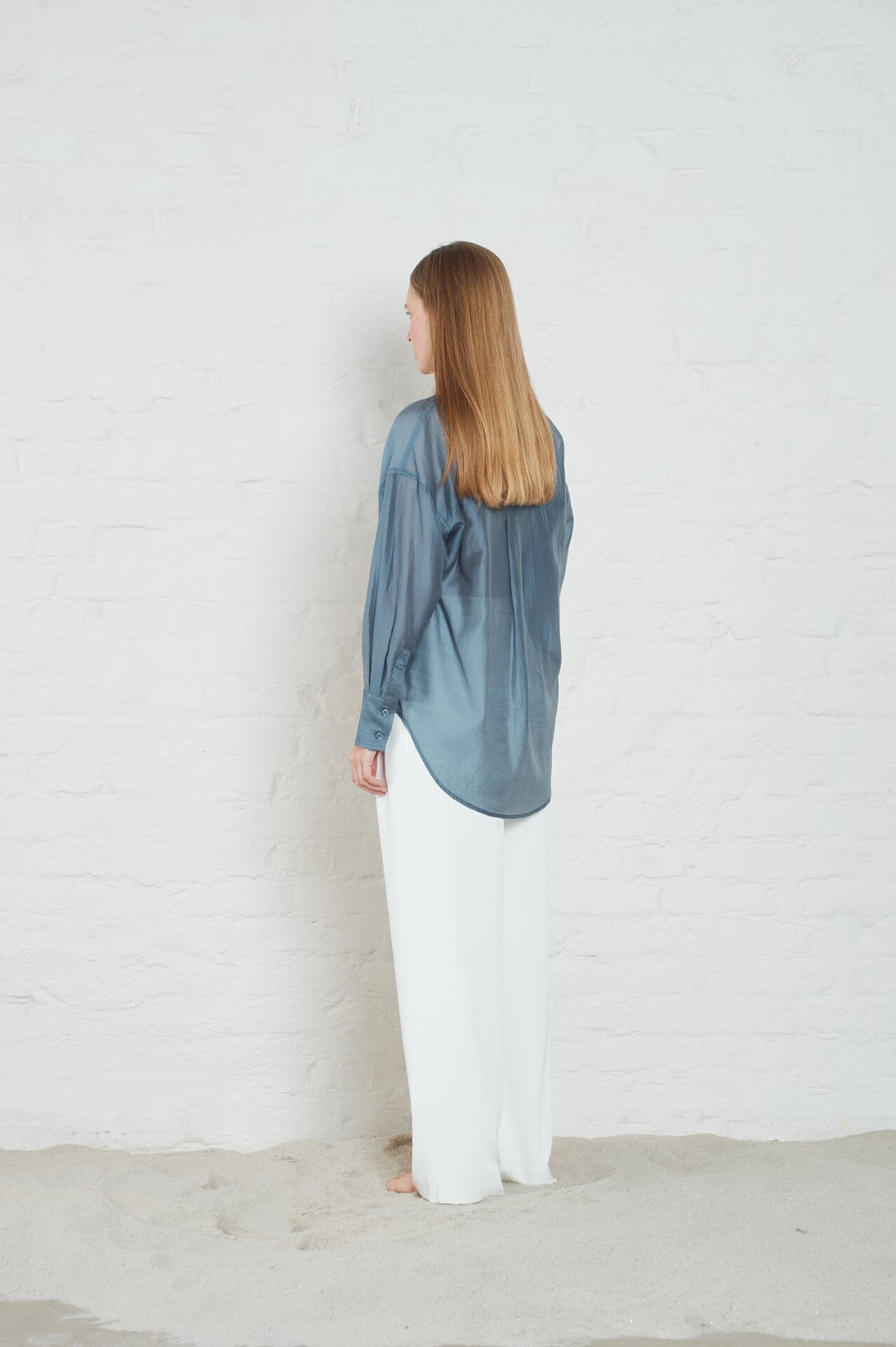 ArnieSays: Rocha Sheer Dusty Denim Skjorte