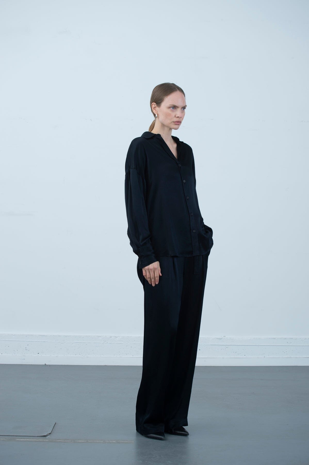 ArnieSays: Rocha Satin Midnight Skjorte