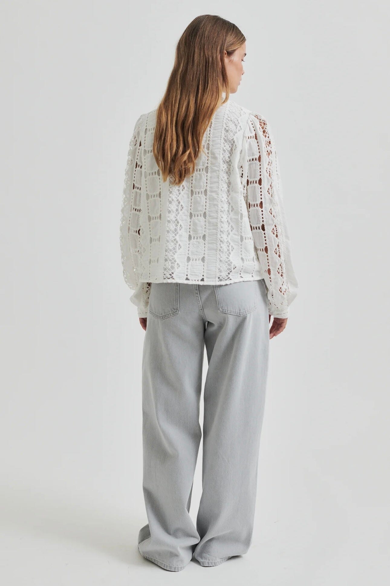 Second Female Milina Blouse Coconut Milk Bluse