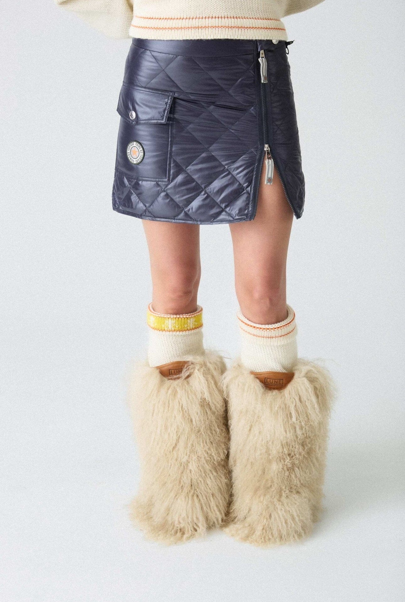 CAYA Madonna Navy Skjørt