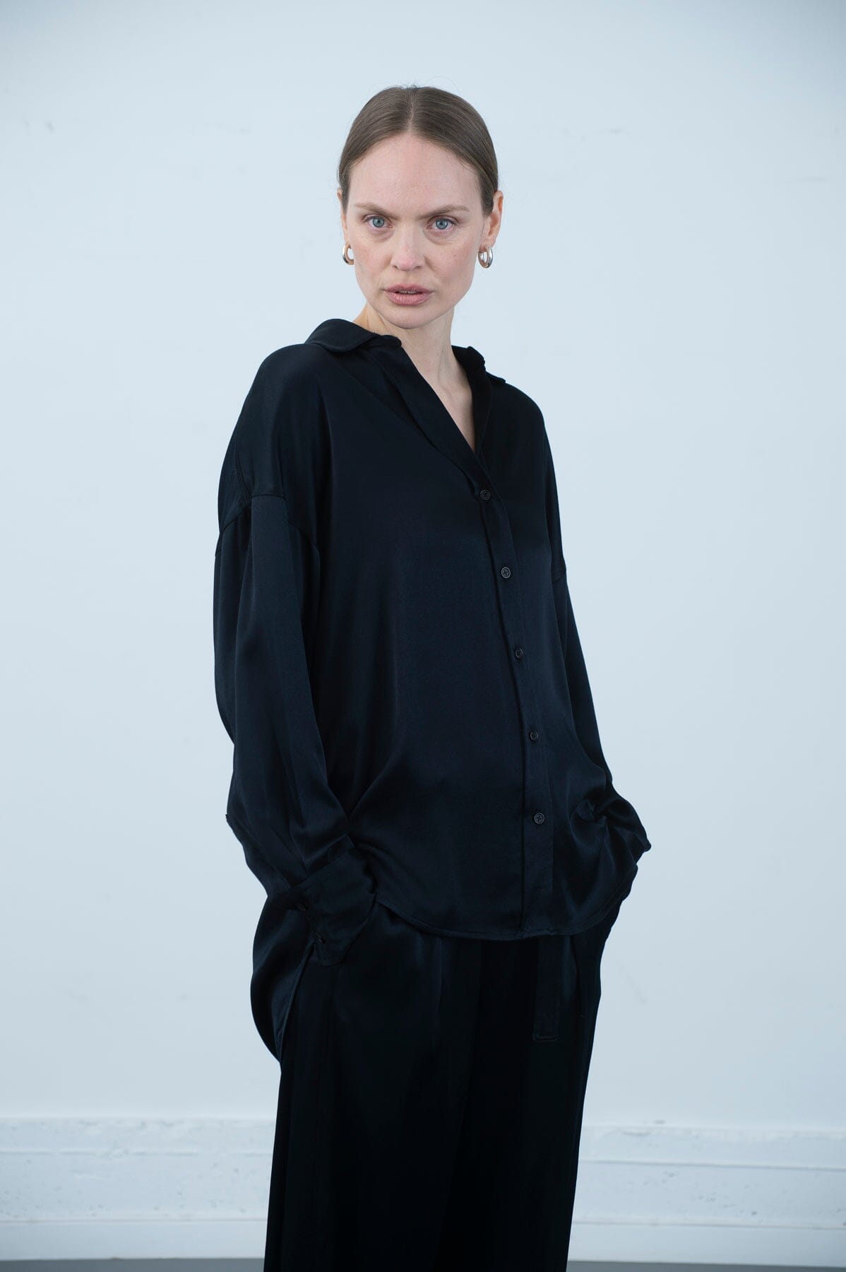 ArnieSays: Rocha Satin Midnight Skjorte