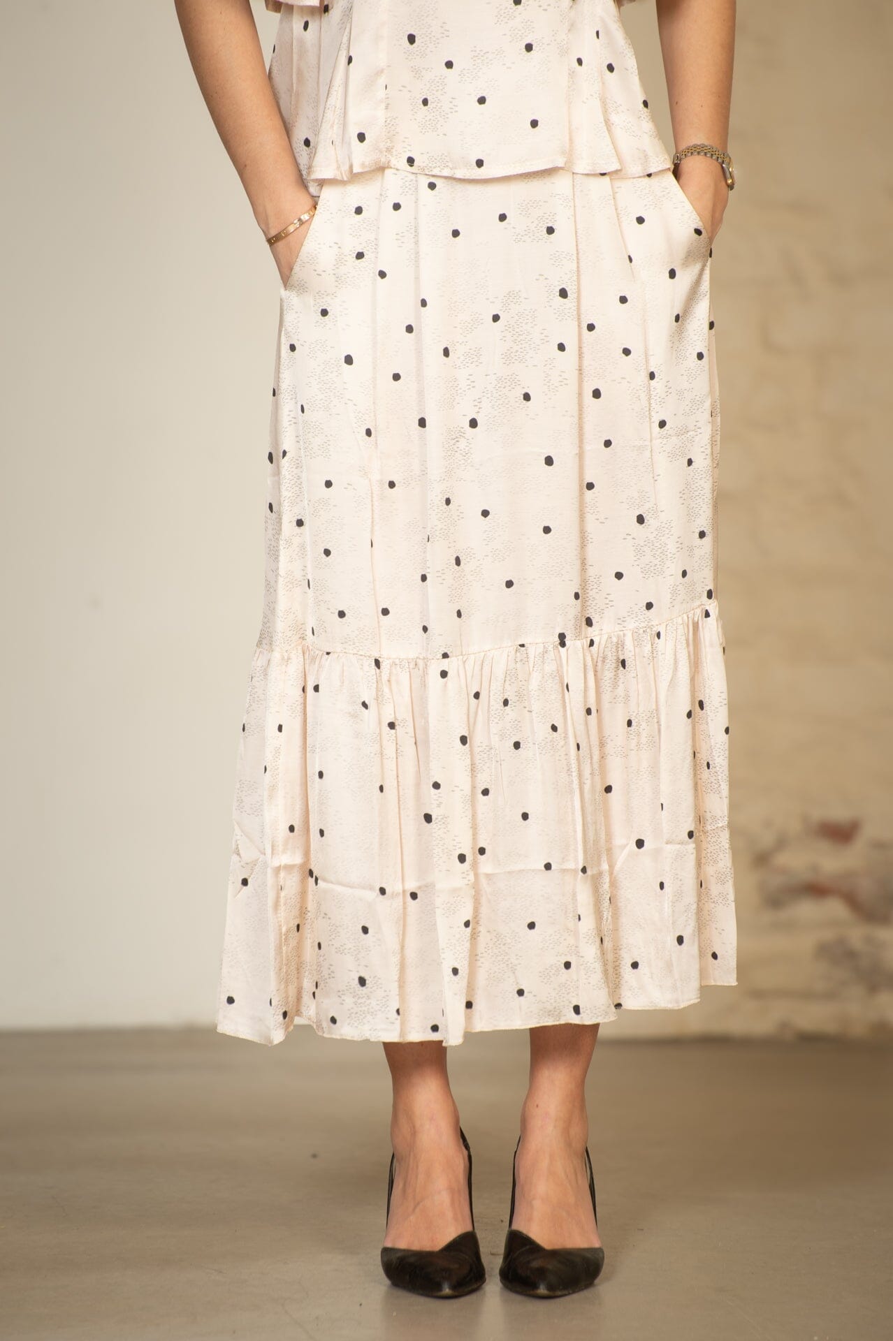 MAJA ROOS Noelle Rain Dot Bluse