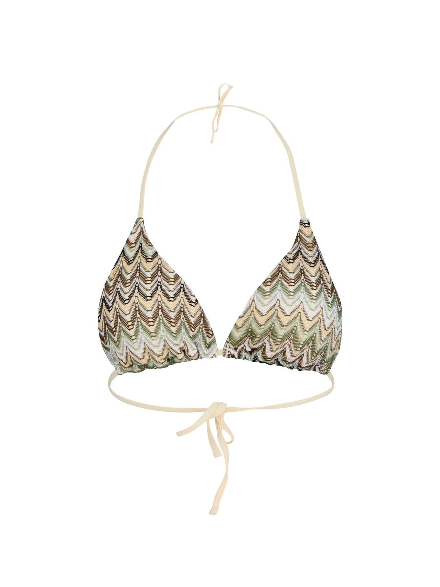 Beck Söndergaard Amber Bel Bikini Top Beetle Green Badetøy