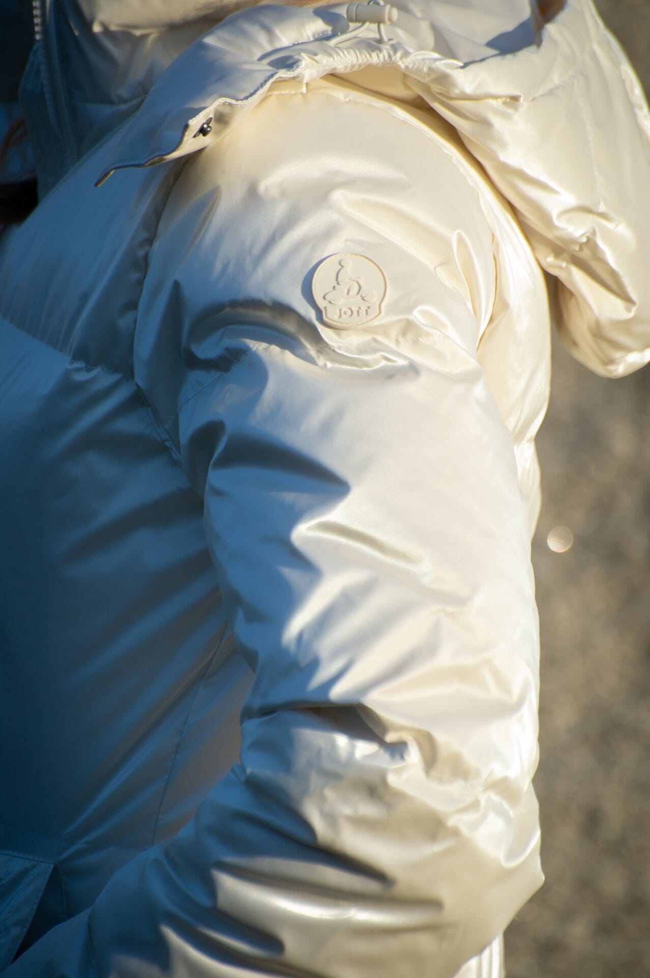 Jott Tanya Glosse Pearl White Ytterplagg