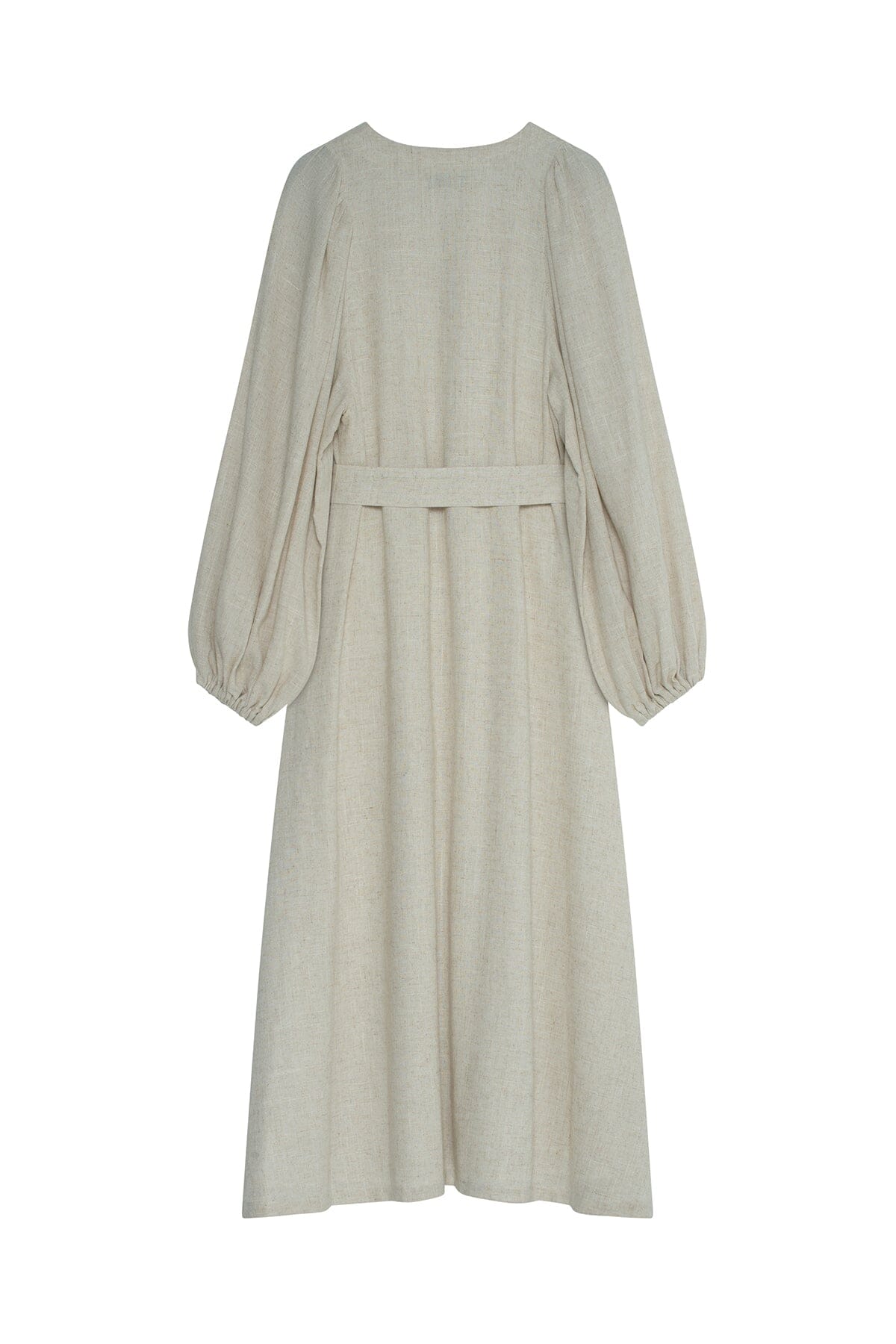 ArnieSays: Milla Linen Blend Ecru Melange Kjole