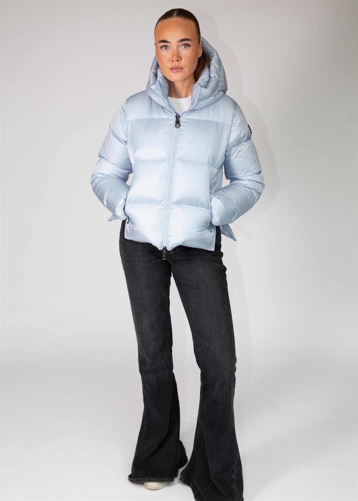 Monel Val Cenis Short Ice Blue Ytterplagg