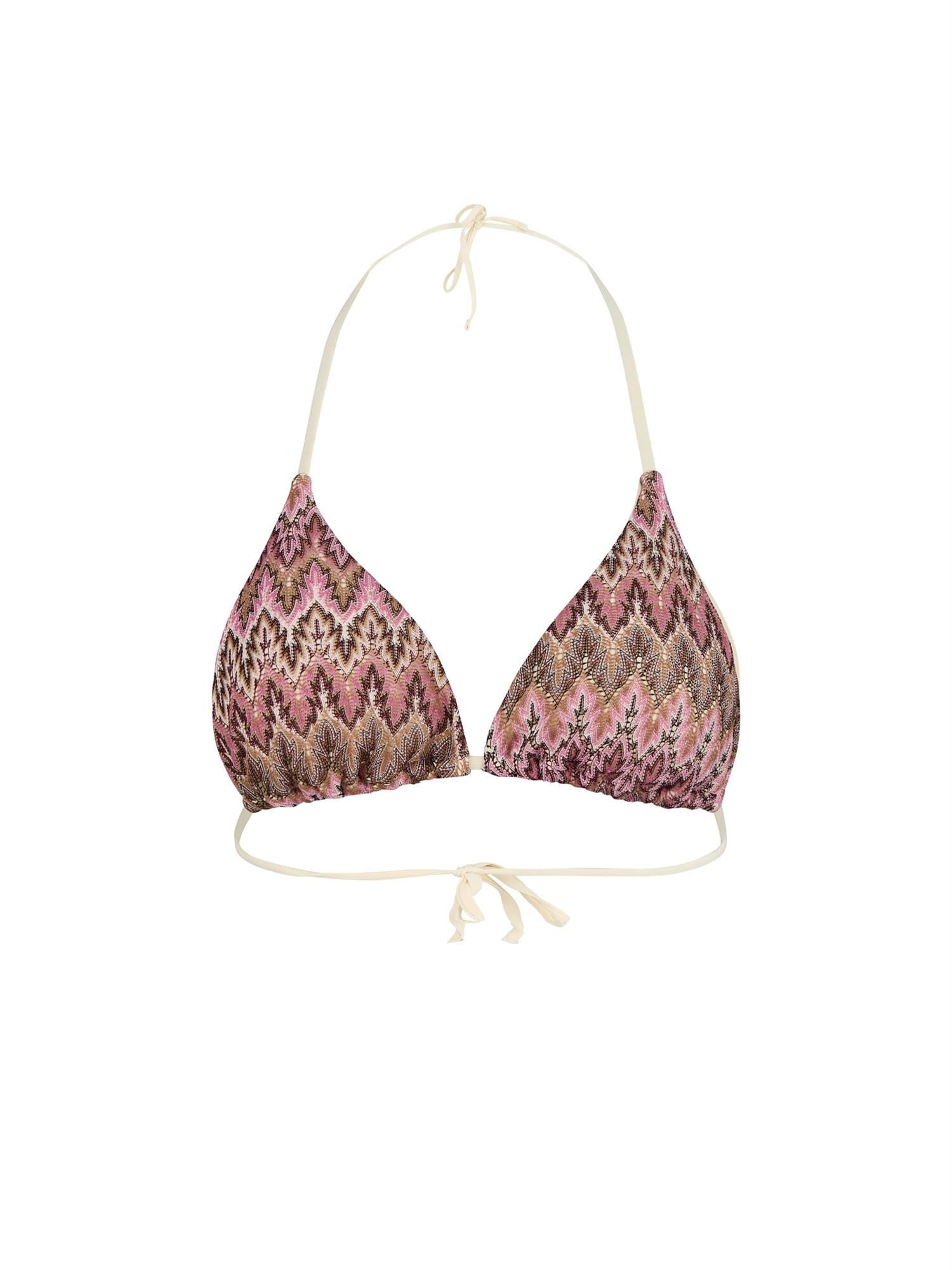 Beck Söndergaard Amber Bel Bikini Top Dusty Rose Badetøy