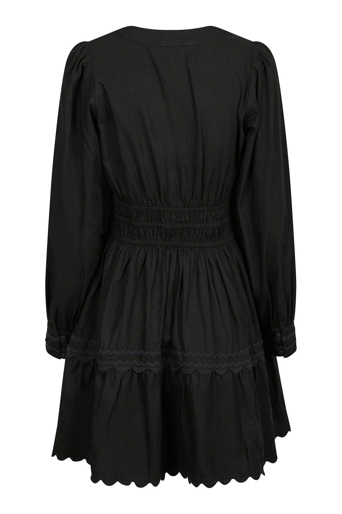Neo Noir Polaris C Poplin Dress Black Kjole