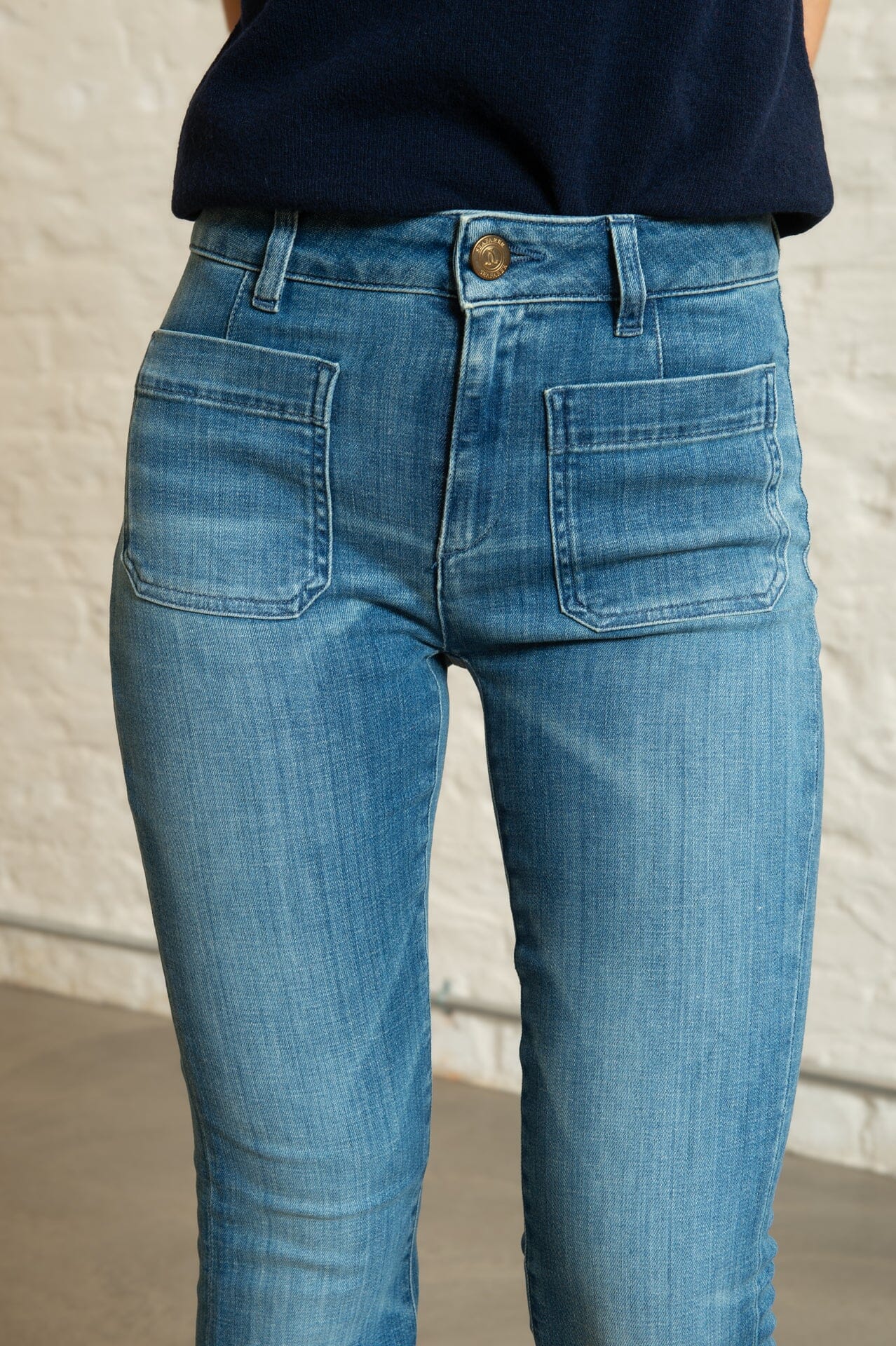 Seafarer Delphine Blue Bukse