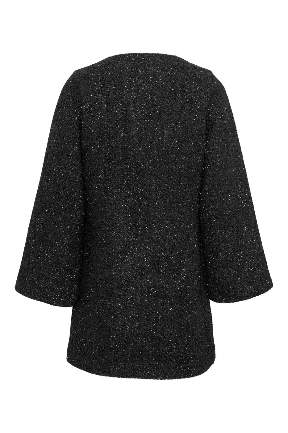 Love Lolita Peach Mini Dress Black Glitter Kjole