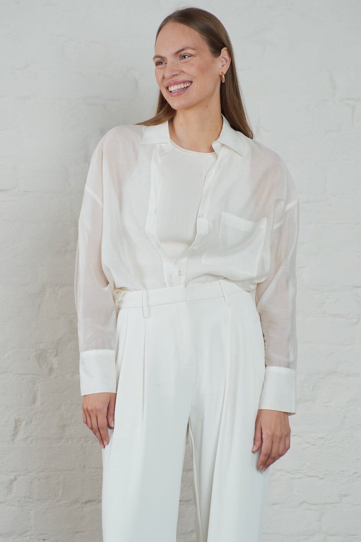 ArnieSays: Rocha Sheer Offwhite Skjorte