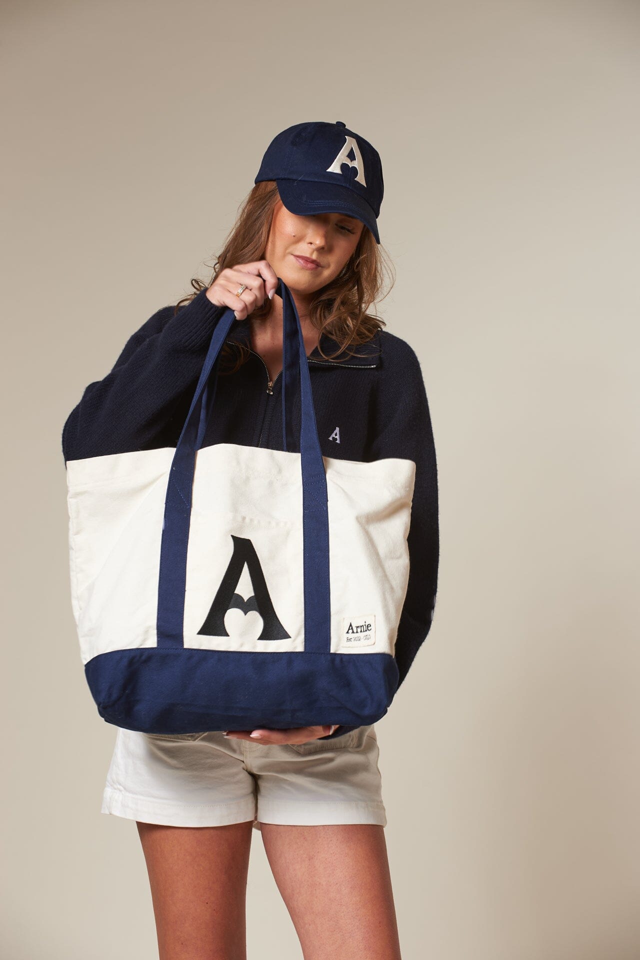 ArnieSays: BOSCO Heart Offwhite/Dk Navy Tilbehør