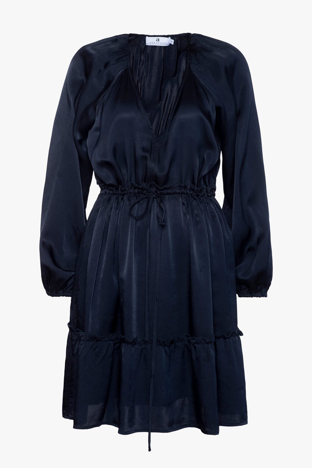 ArnieSays: Aura Jacquard Dk Navy Kjole