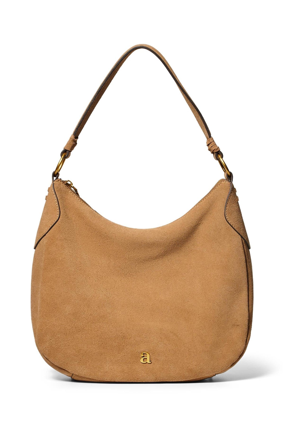 ArnieSays: Suede Hobo Bag Brown Tilbehør