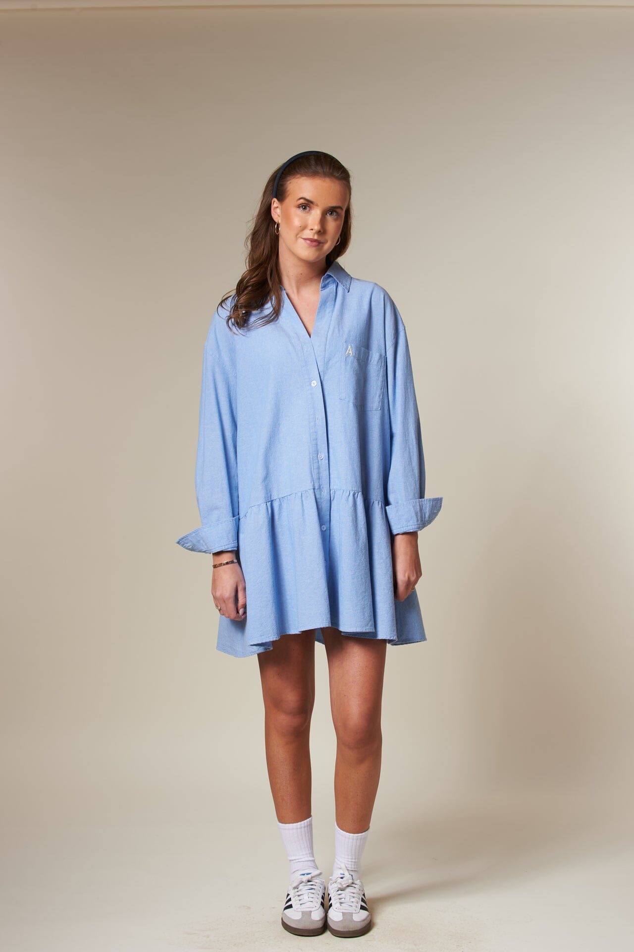 ArnieSays: SAN REMO Chambray Lt Blue Kjole