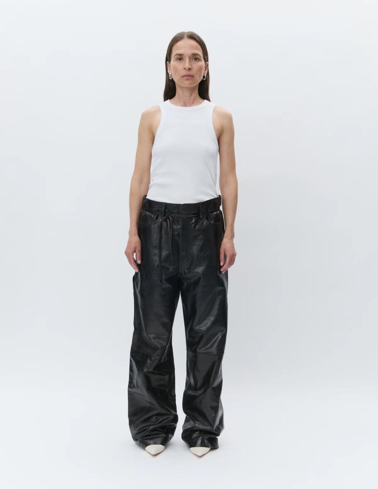 DAY Birger ét Mikkelsen Alisson - Classic Rib RD BRIGHT WHITE Topp