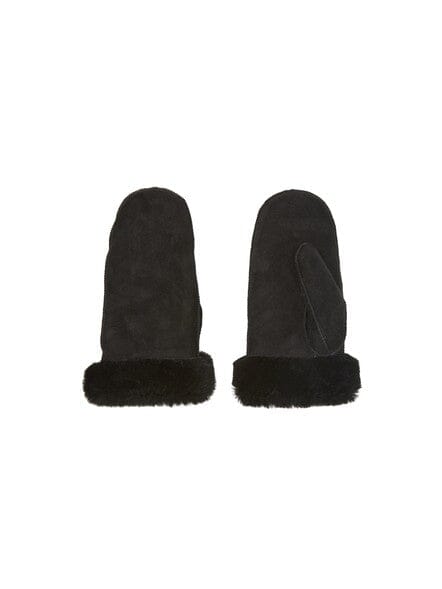 Beck Söndergaard Doa Shearling Mitten Black Tilbehør