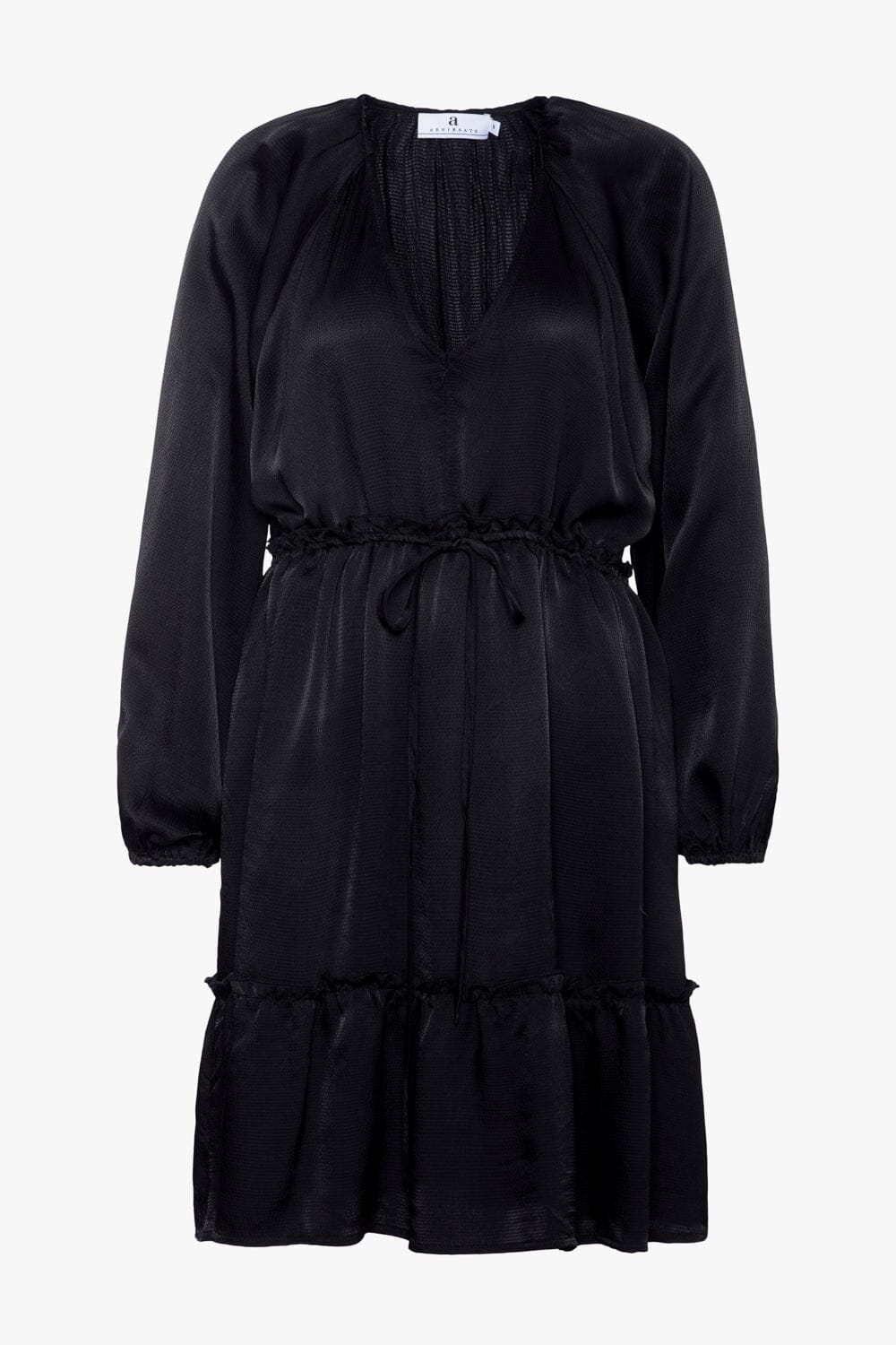 ArnieSays: Aura Jacquard Black Kjole