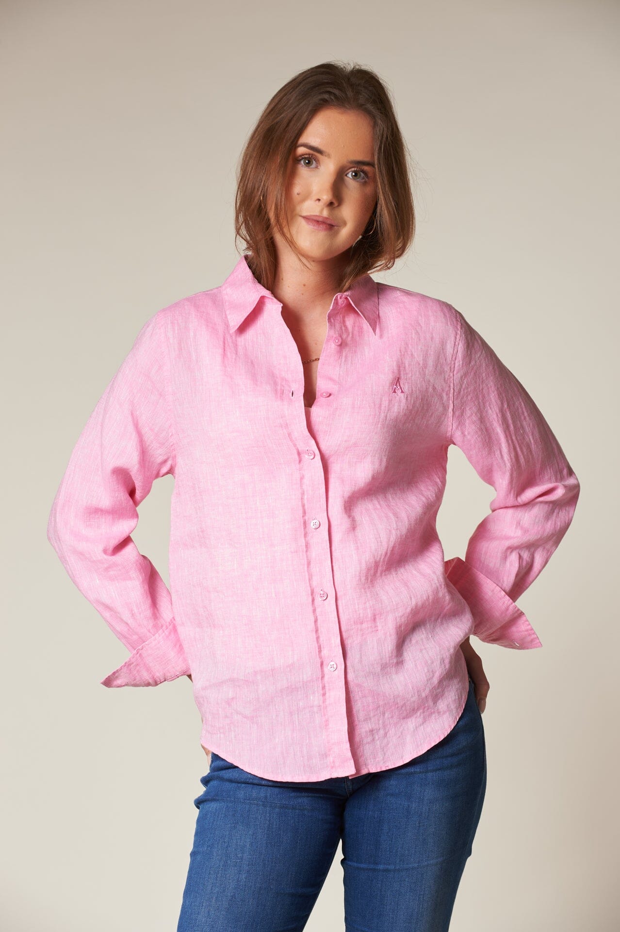 ArnieSays: ARC Linen Classic Pink Skjorte
