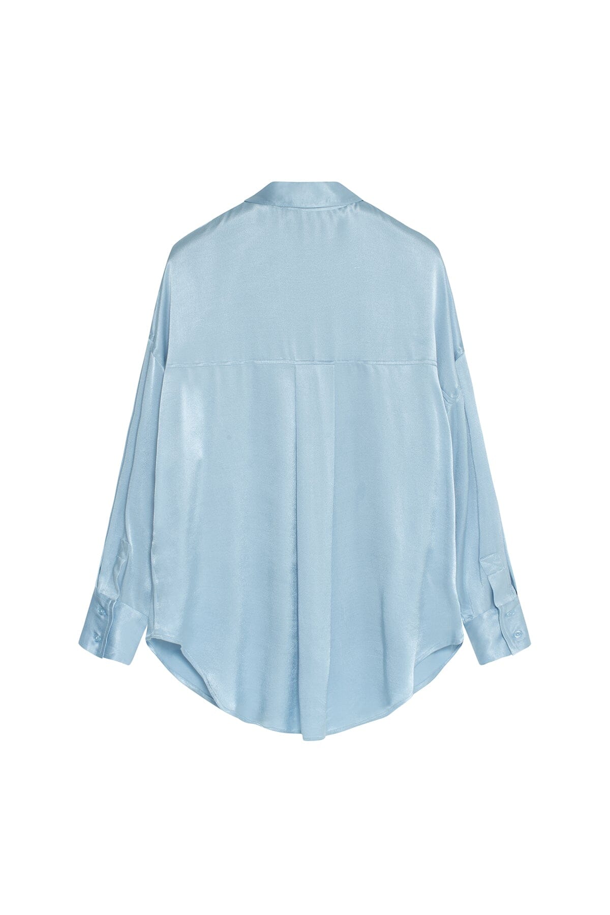ArnieSays: Rocha Satin Pale Blue Skjorte
