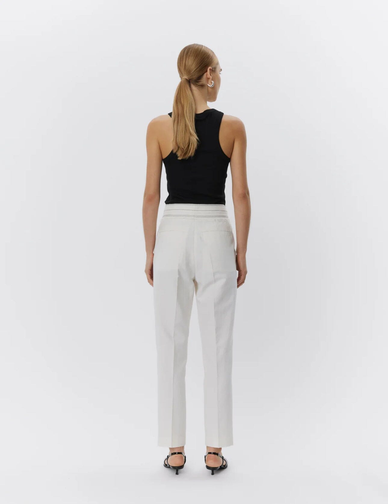 DAY Birger ét Mikkelsen Alisson - Classic Rib RD BLACK Topp