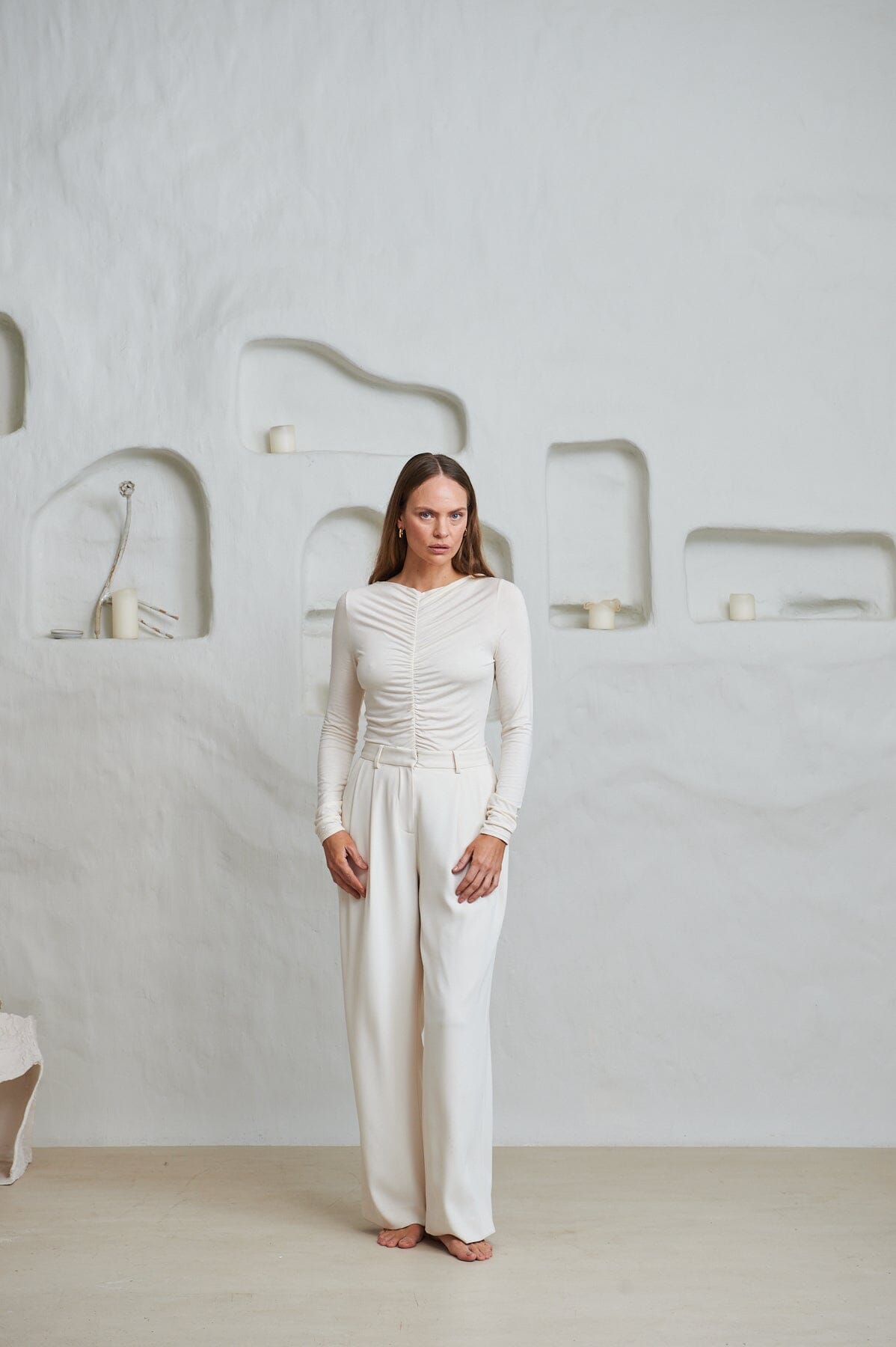 ArnieSays: Berni Viscose Ecru Topp