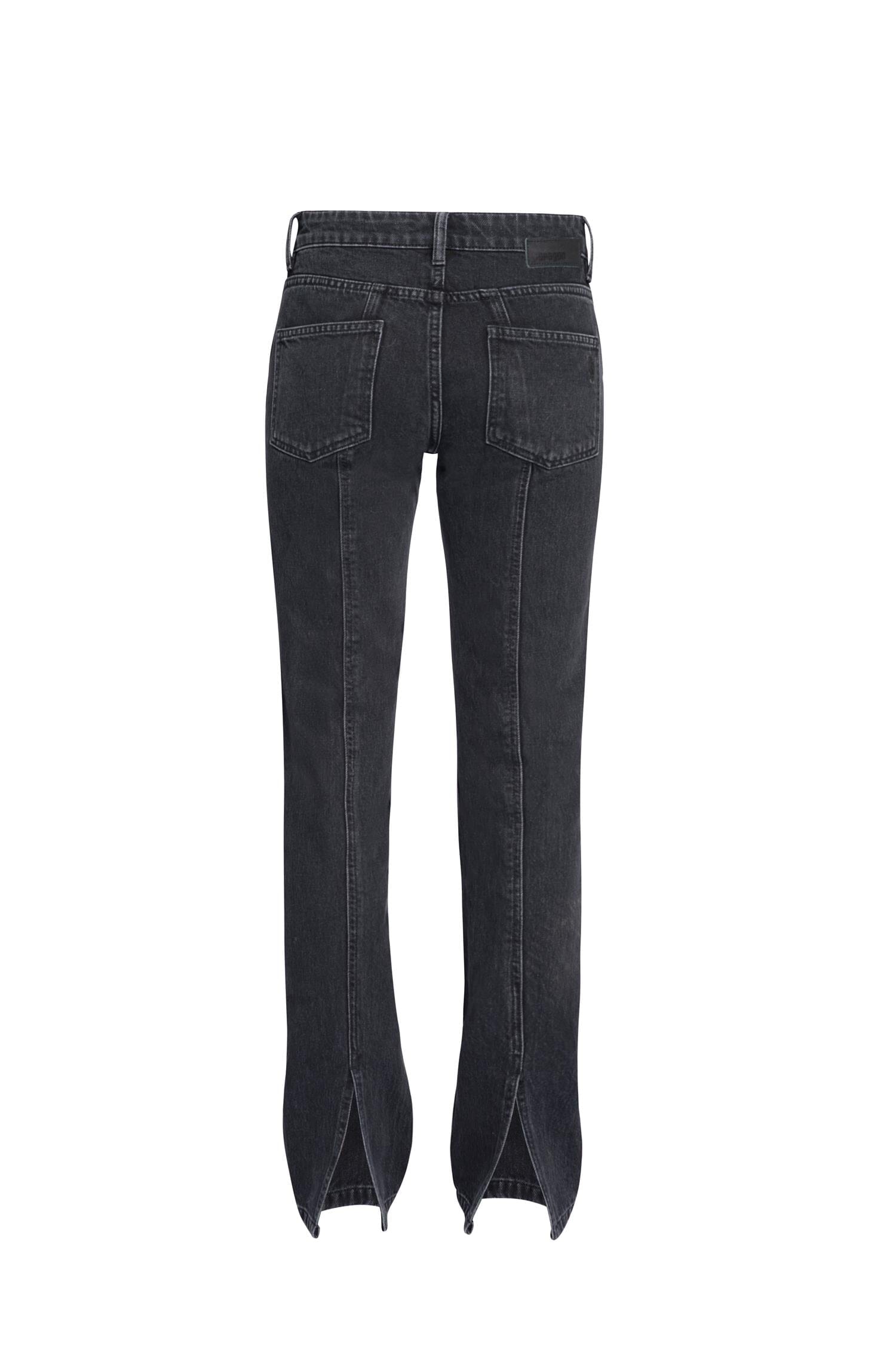Paragon Low Rise Back Split Black Bukse