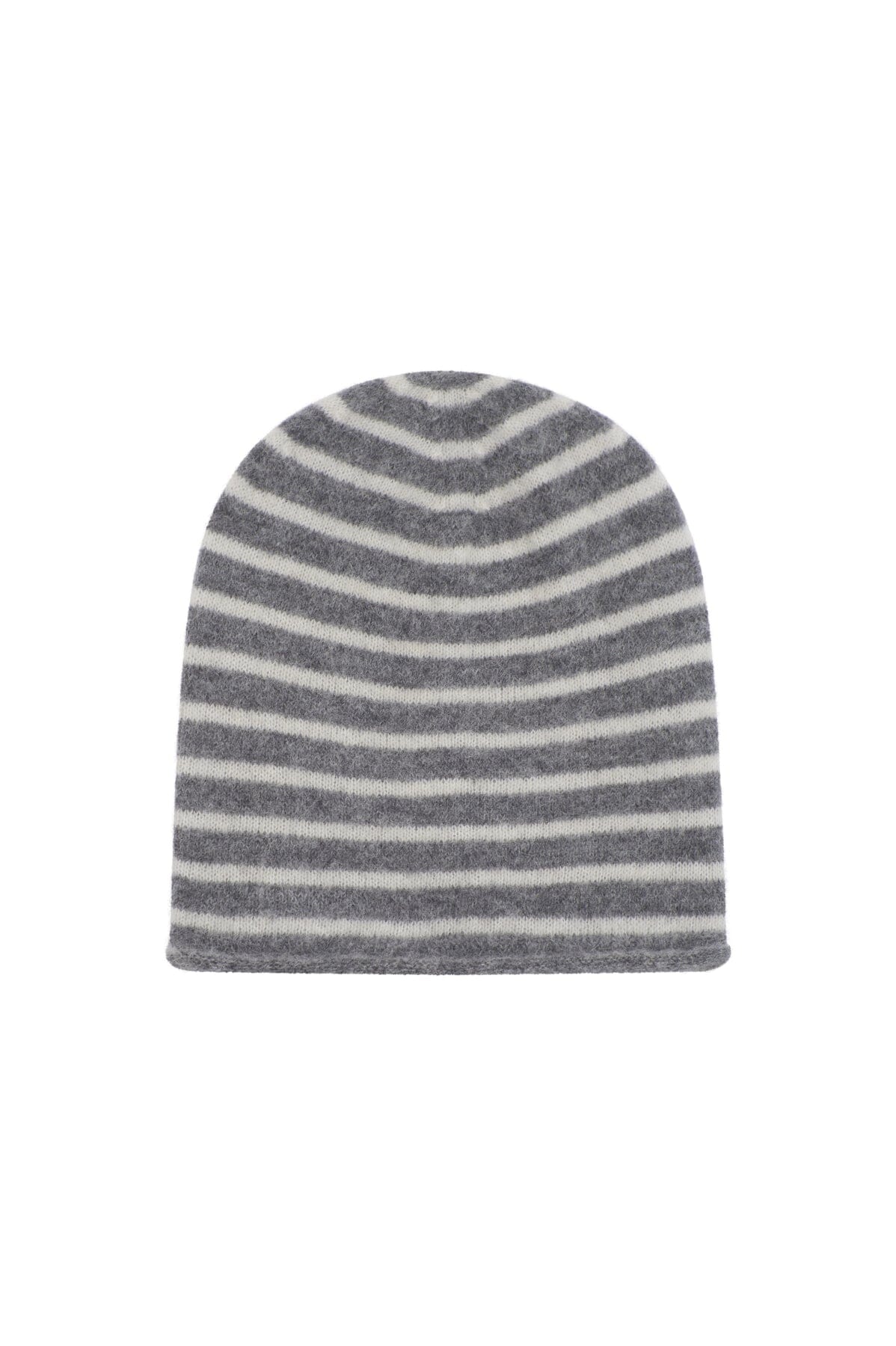 ArnieSays: Gini Stripe Dk Grey/Offwhite Hodeplagg