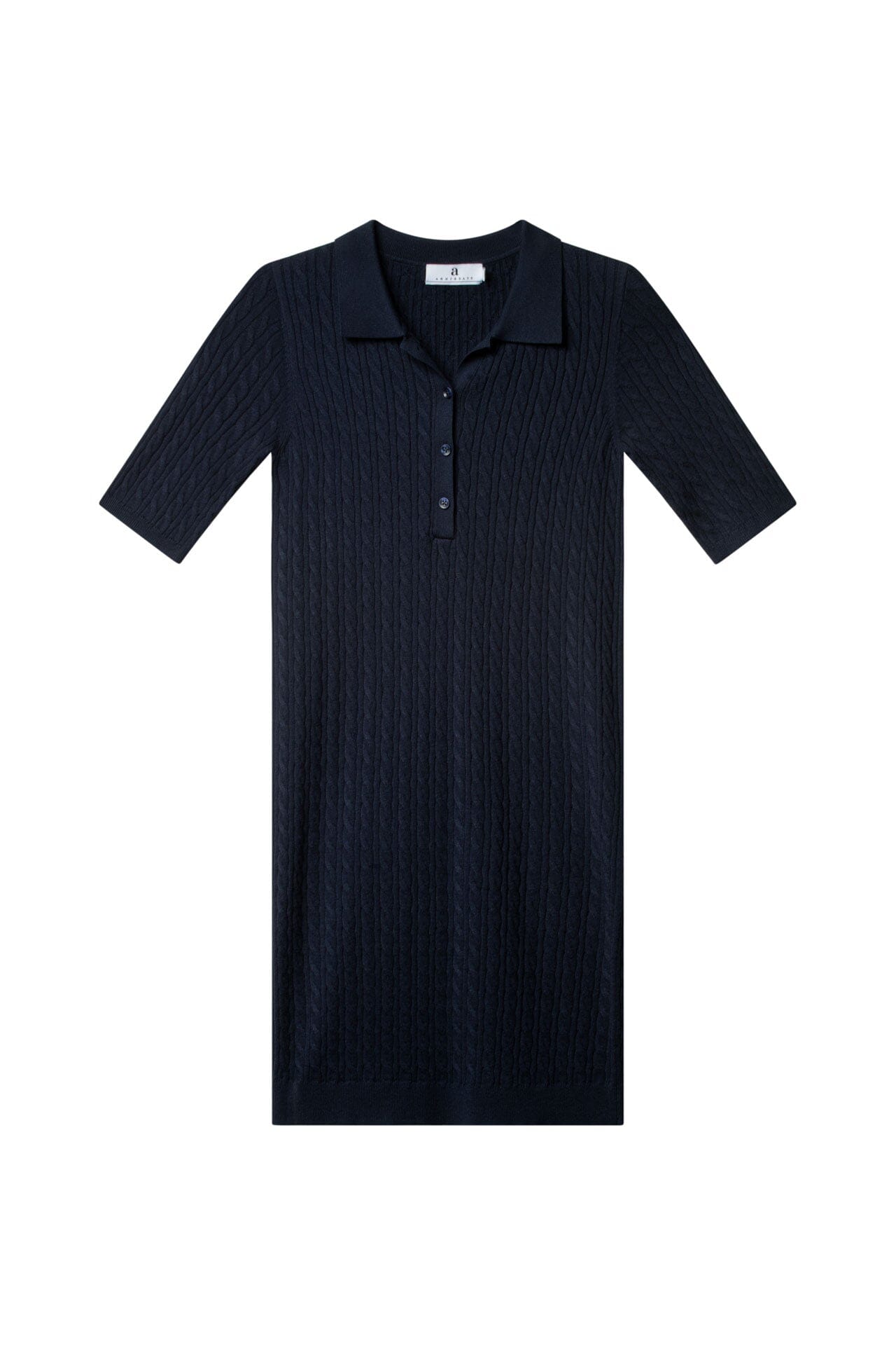 ArnieSays: CLAIRE Cable Dk Navy Kjole