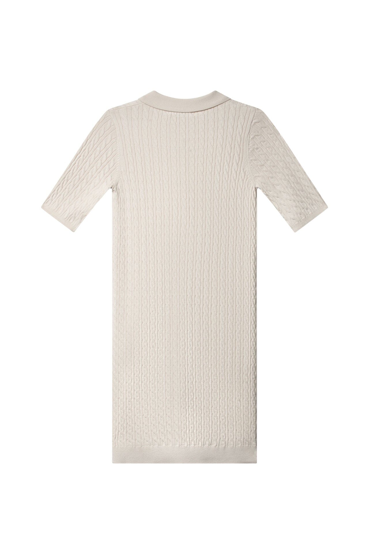 ArnieSays: CLAIRE Cable Offwhite Kjole